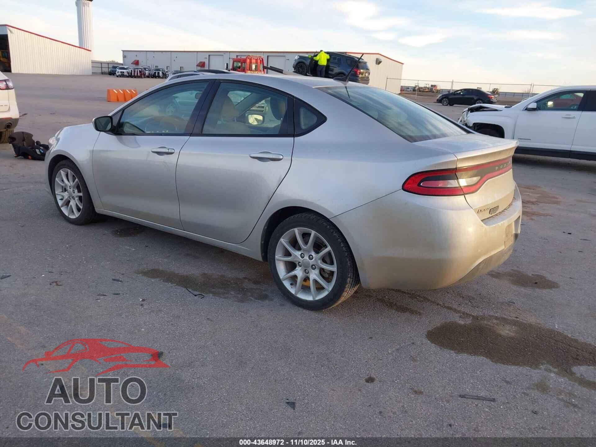 DODGE DART 2013 - 1C3CDFBA0DD126601