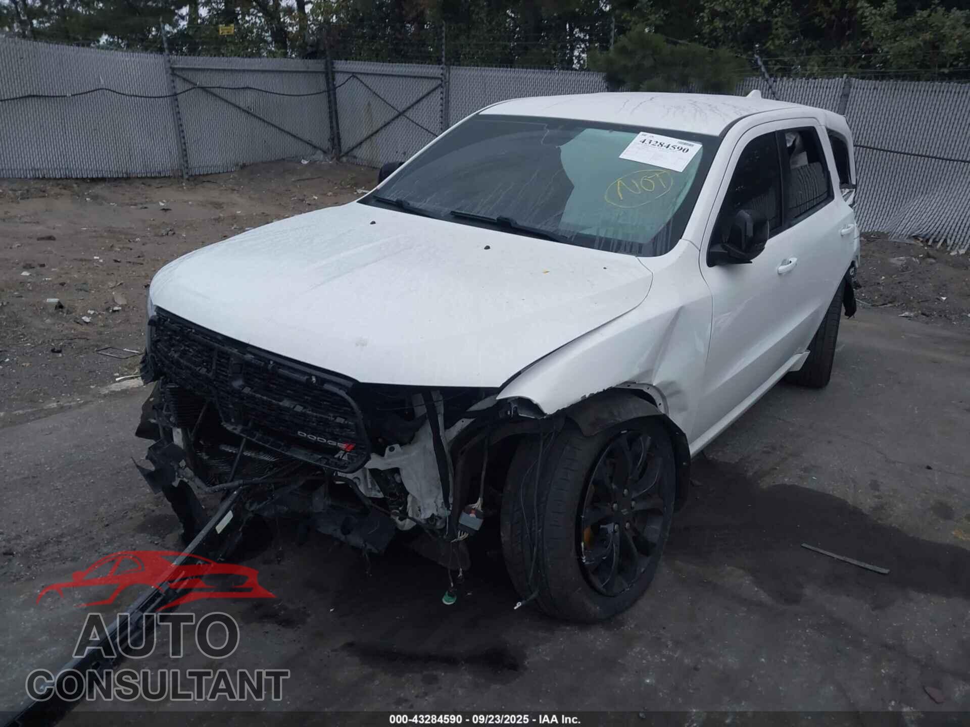 DODGE DURANGO 2019 - 1C4RDJAGXKC605707