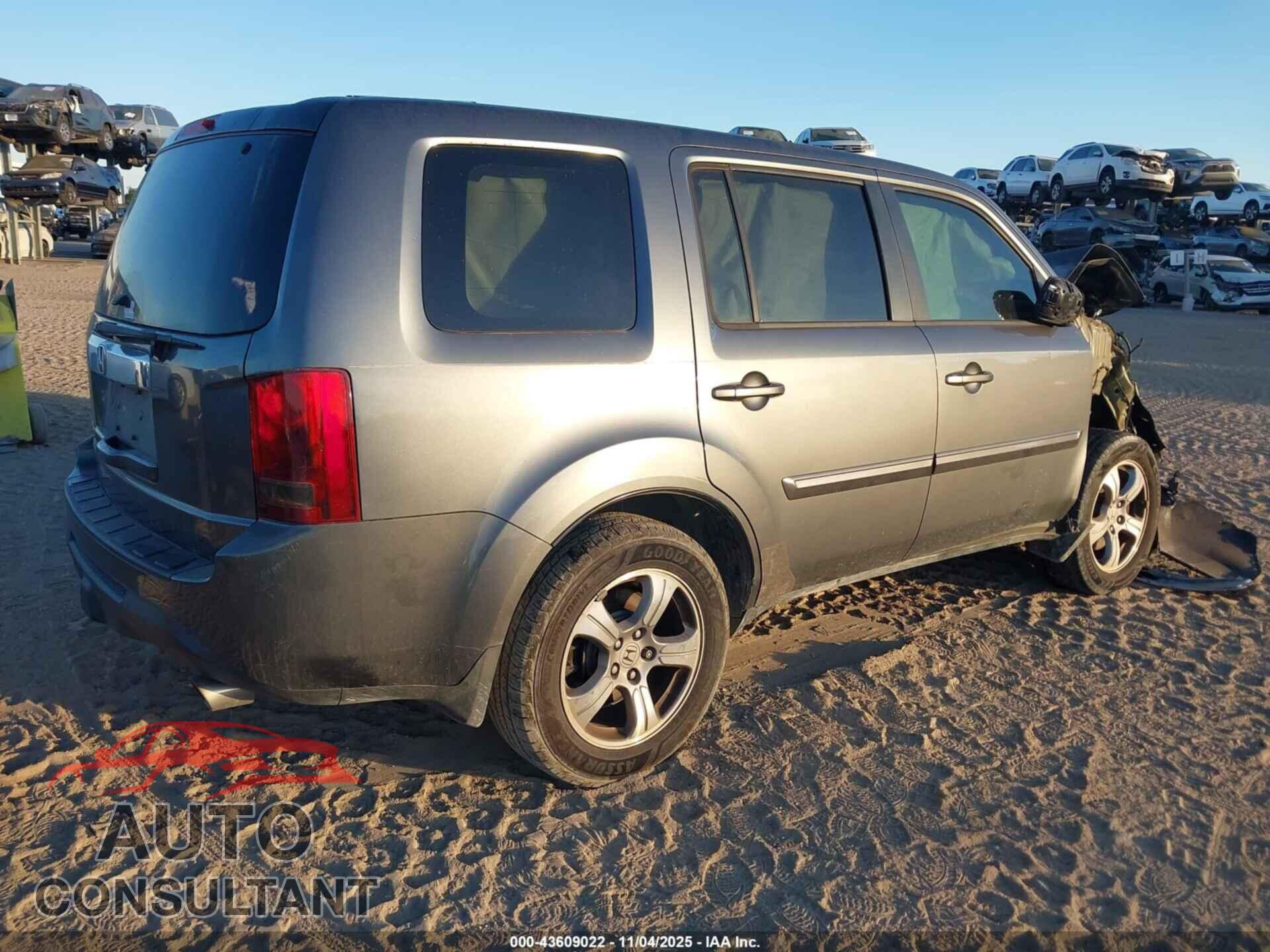 HONDA PILOT 2013 - 5FNYF3H55DB024448