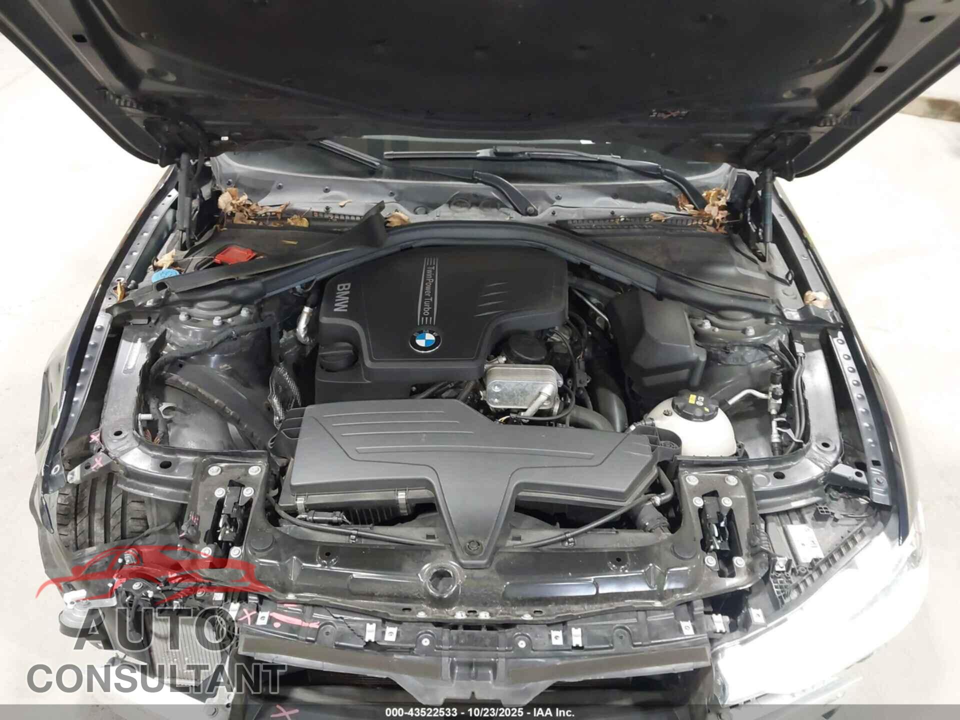 BMW 328I 2016 - WBA8E9G57GNU28362