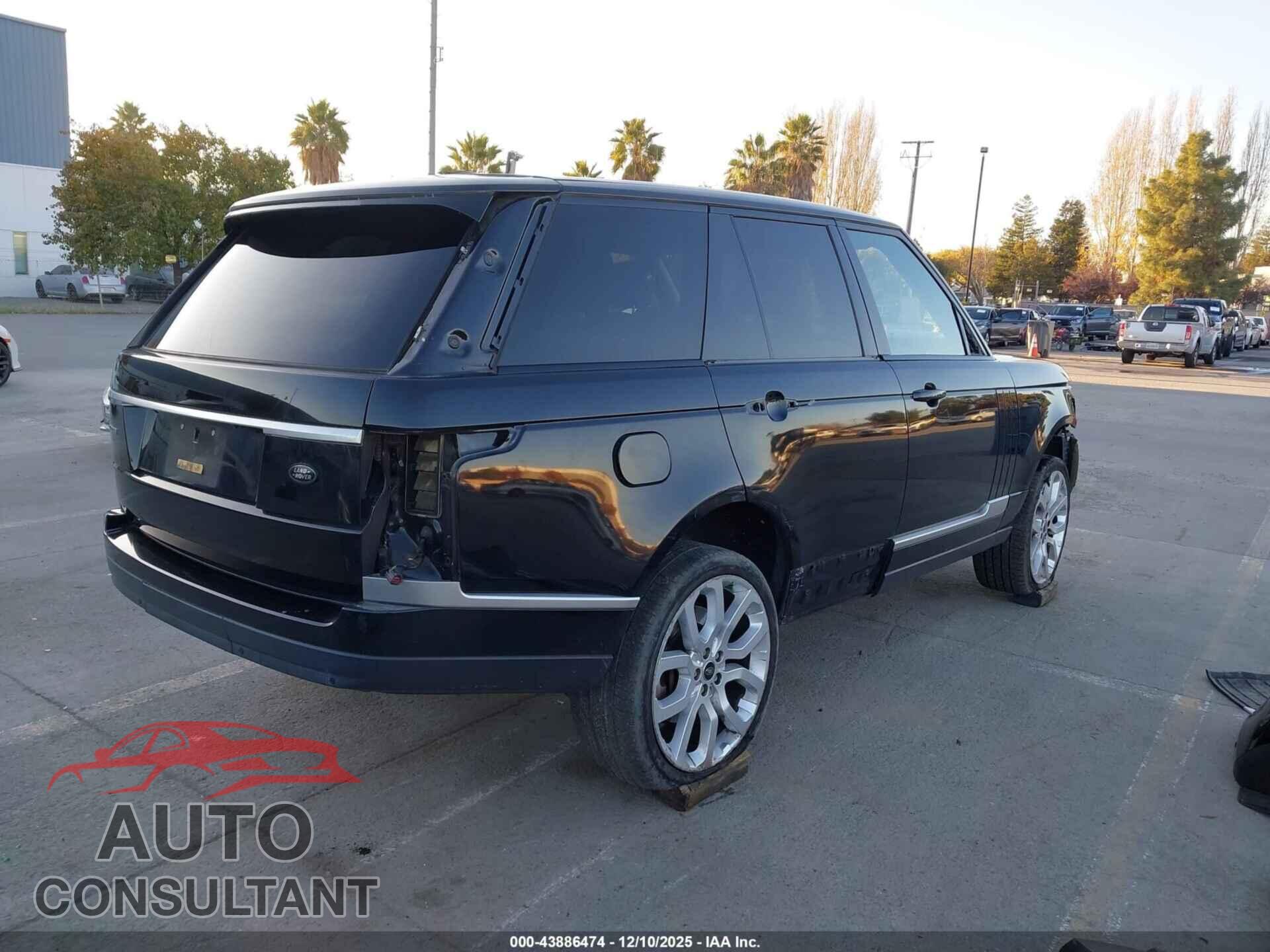 LAND ROVER RANGE ROVER 2013 - SALGS2EF3DA124466