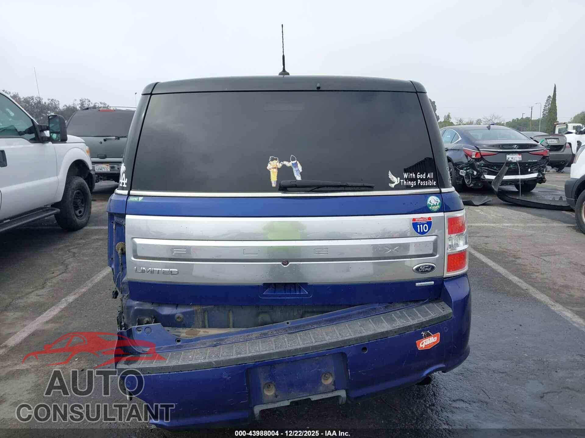 FORD FLEX 2013 - 2FMHK6DTXDBD08698