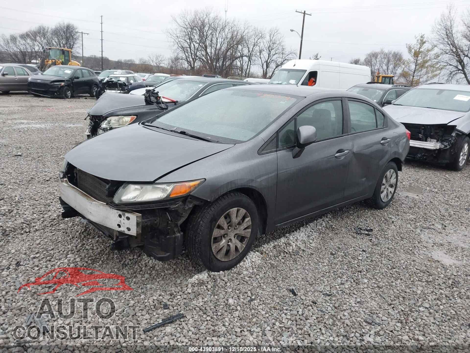 HONDA CIVIC 2012 - 2HGFB2F57CH602026