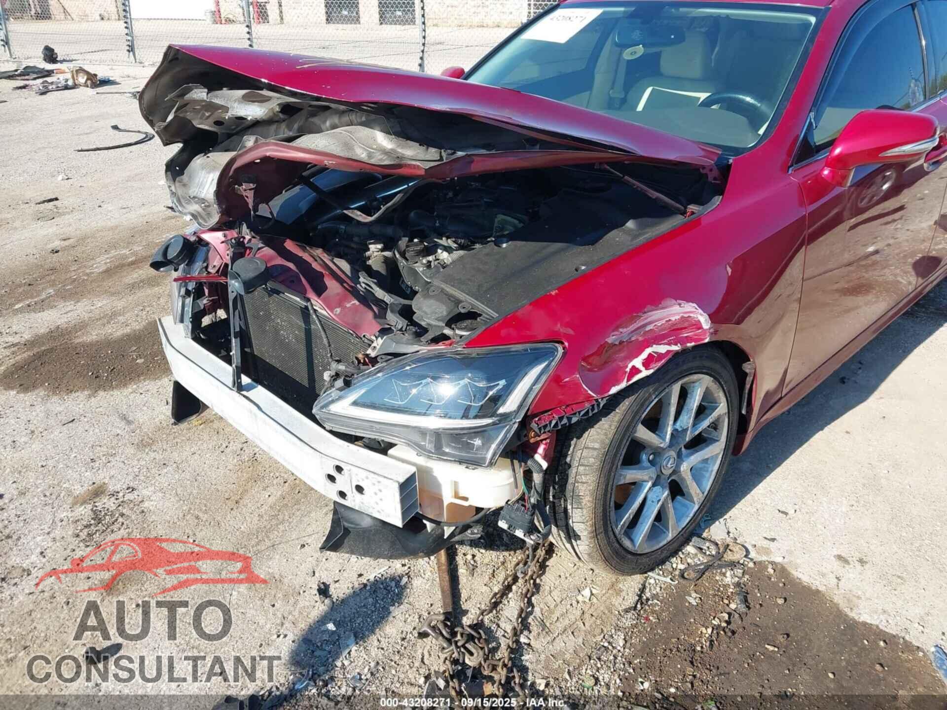 LEXUS IS 250 2011 - JTHCF5C26B5049262