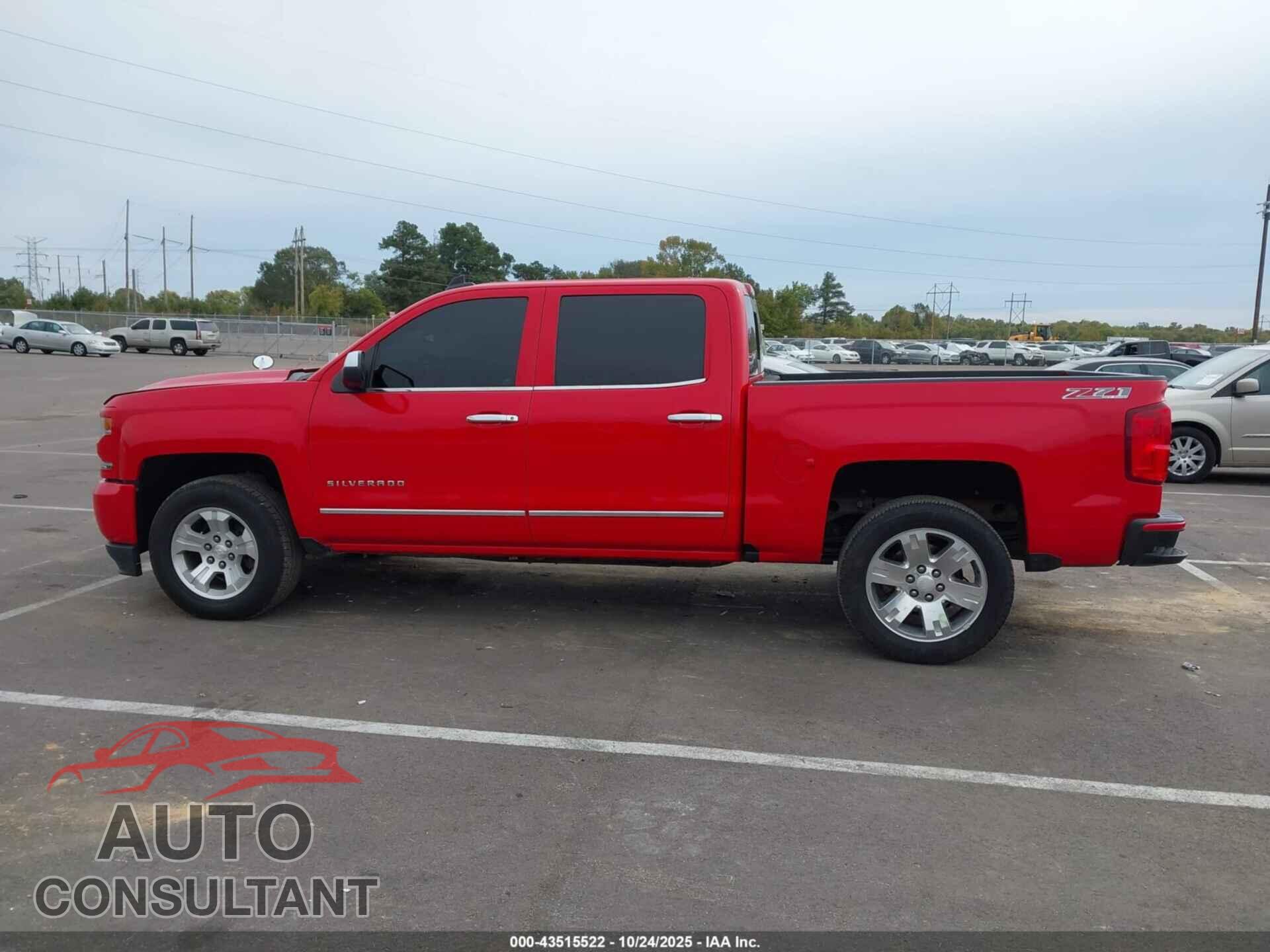 CHEVROLET SILVERADO 1500 2017 - 3GCUKSEC4HG480349