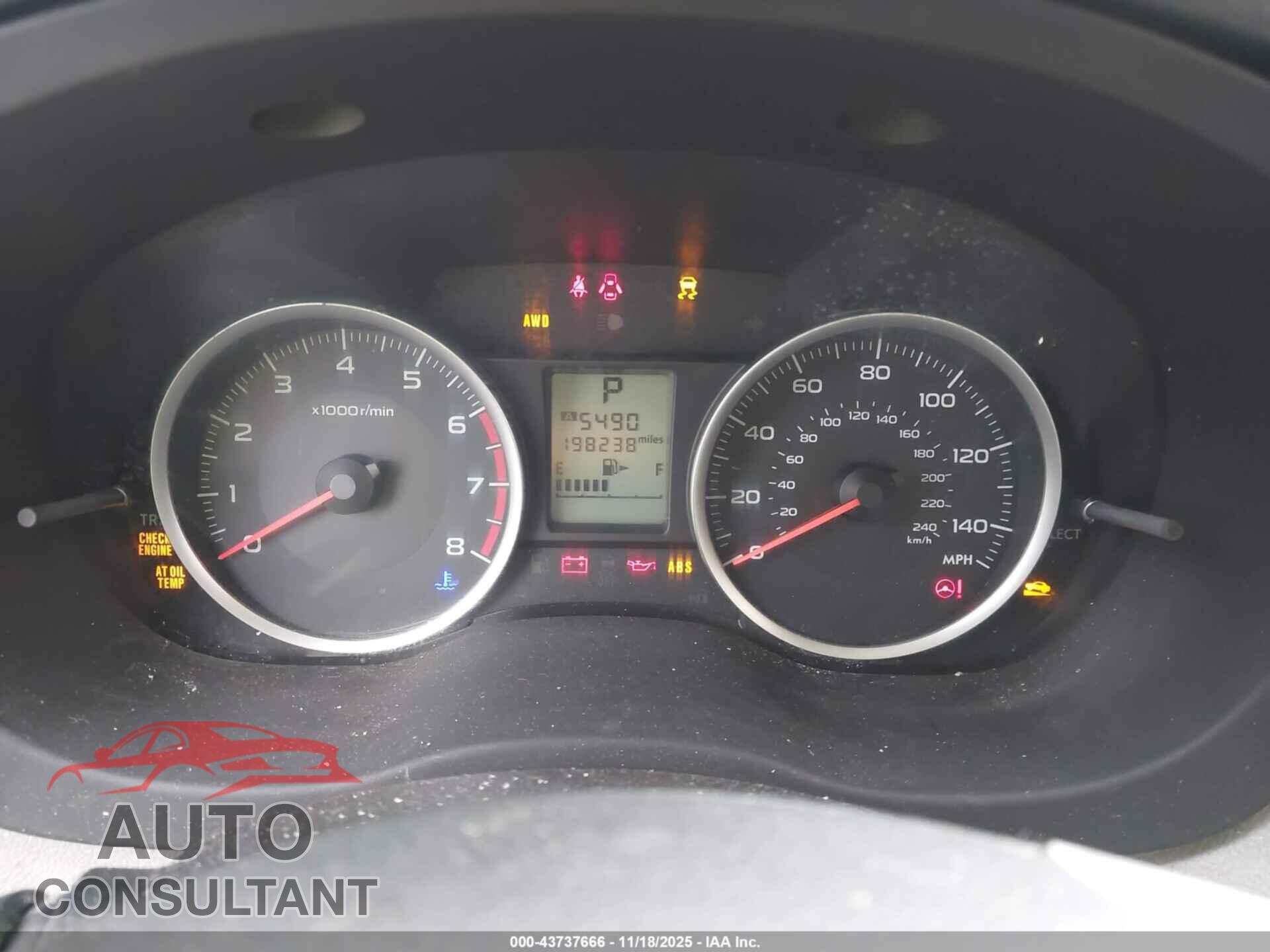 SUBARU FORESTER 2014 - JF2SJAEC5EH461929