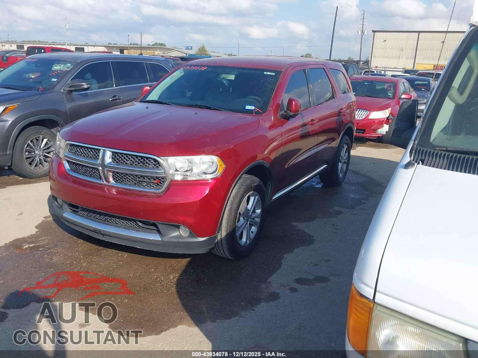 DODGE DURANGO 2013 - 1C4RDHAG0DC661635