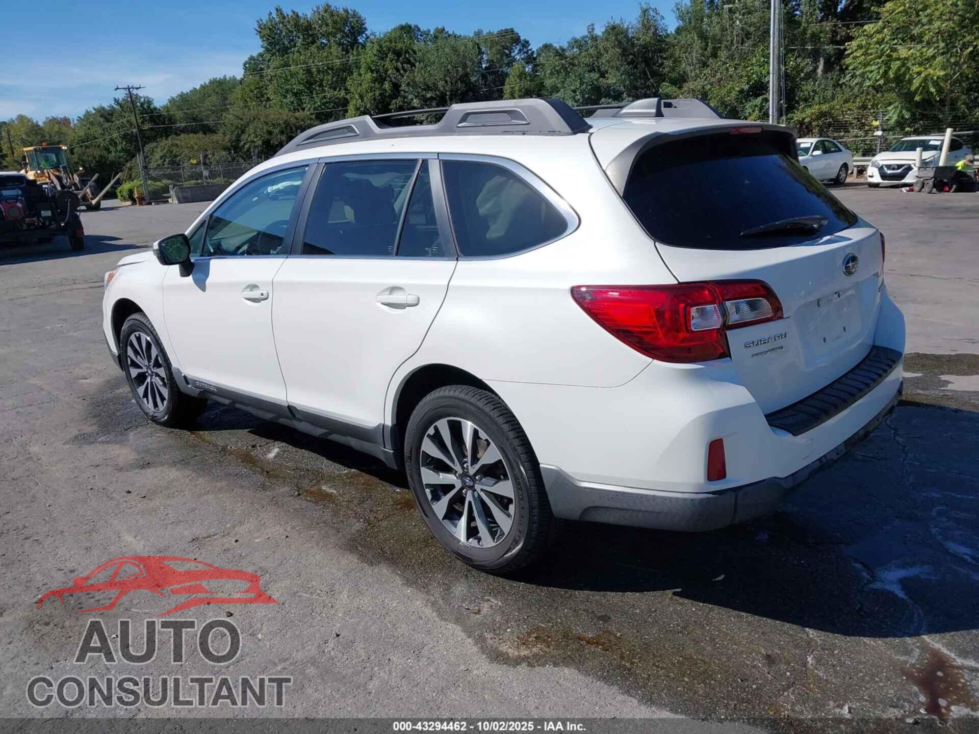 SUBARU OUTBACK 2017 - 4S4BSANC3H3408123