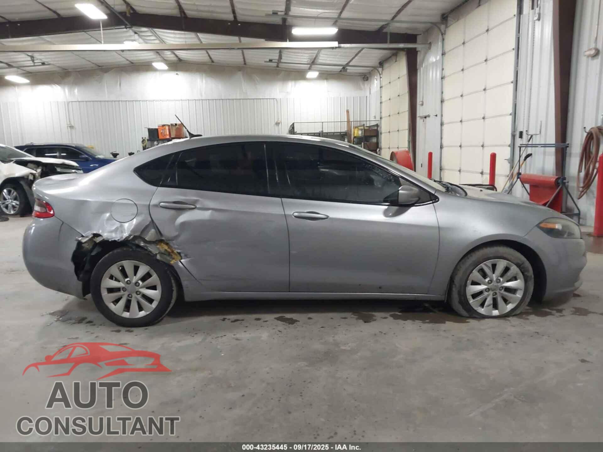 DODGE DART 2014 - 1C3CDFBB7ED851624