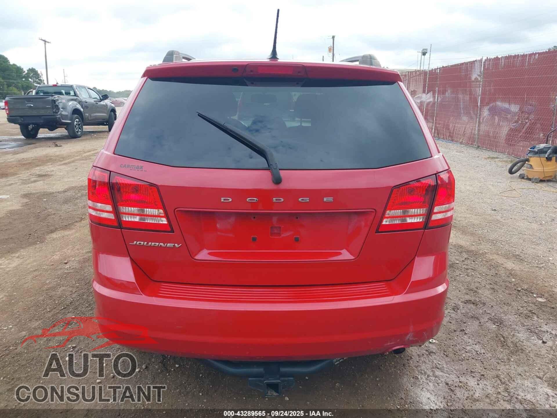 DODGE JOURNEY 2017 - 3C4PDCAB8HT581606