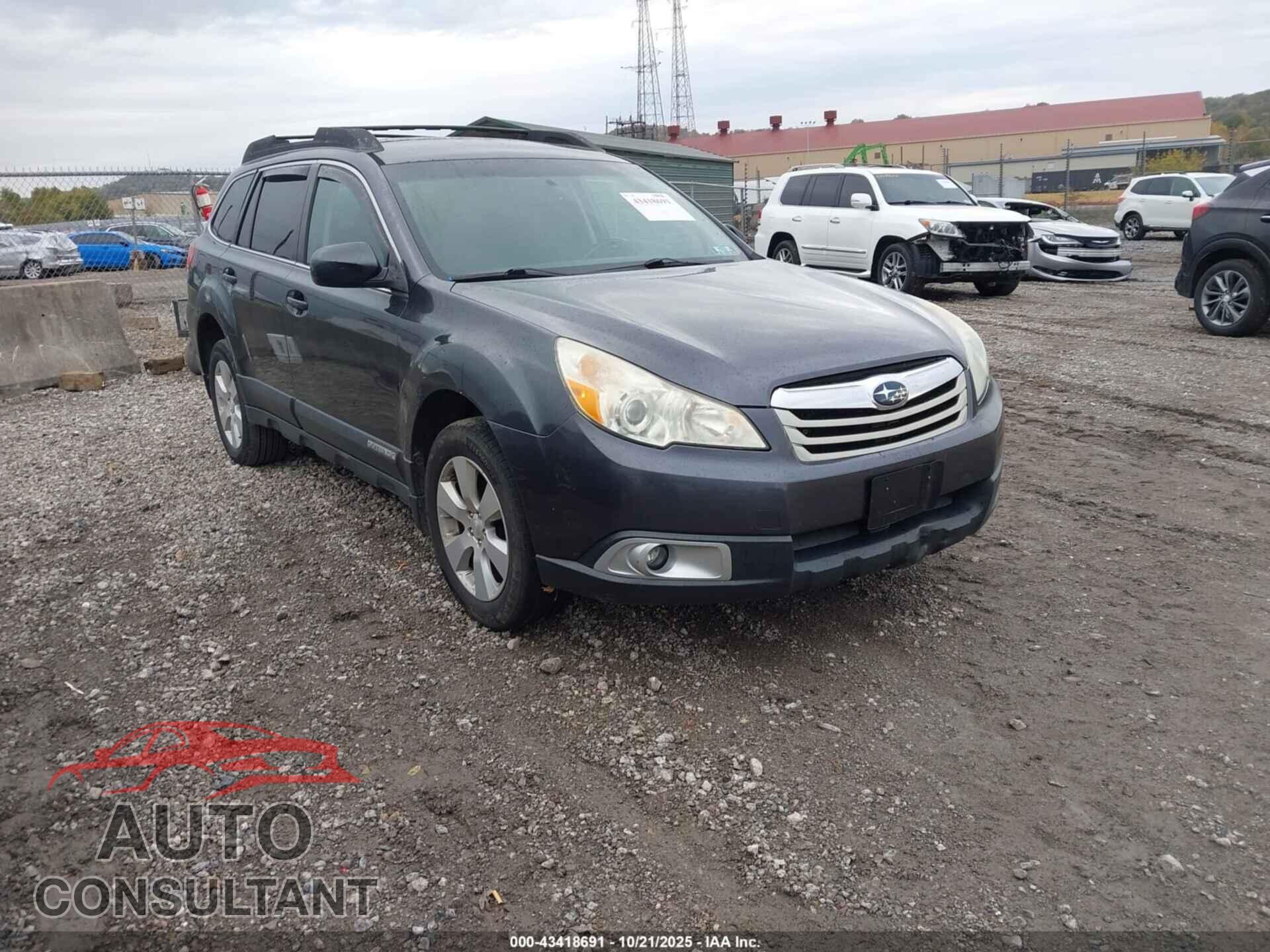 SUBARU OUTBACK 2011 - 4S4BRCCC0B3401017