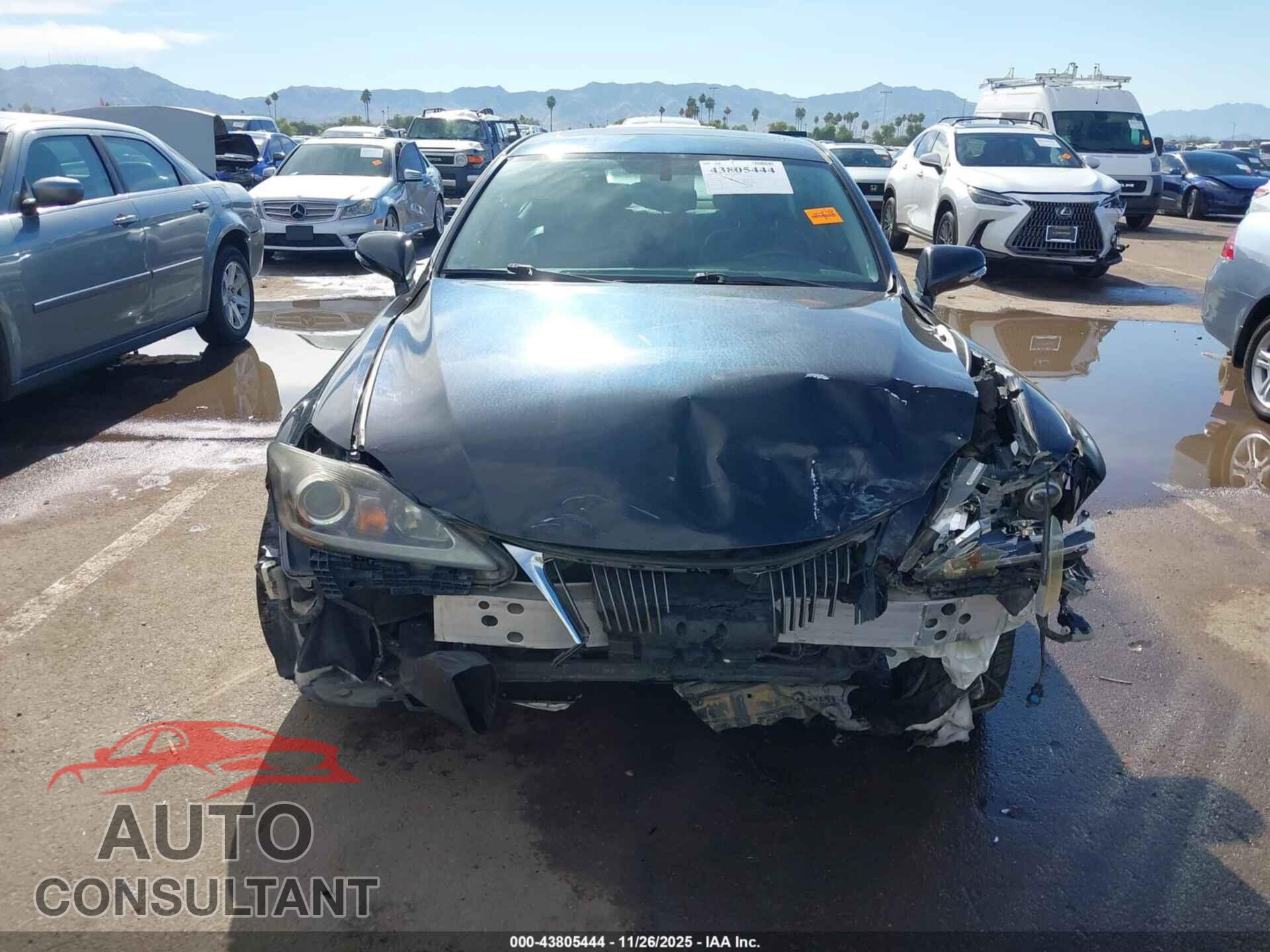 LEXUS IS 250 2012 - JTHBF5C29C5183292