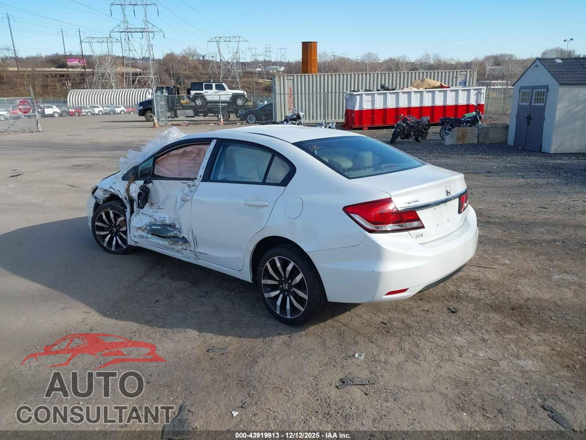 HONDA CIVIC 2014 - 19XFB2F90EE242534