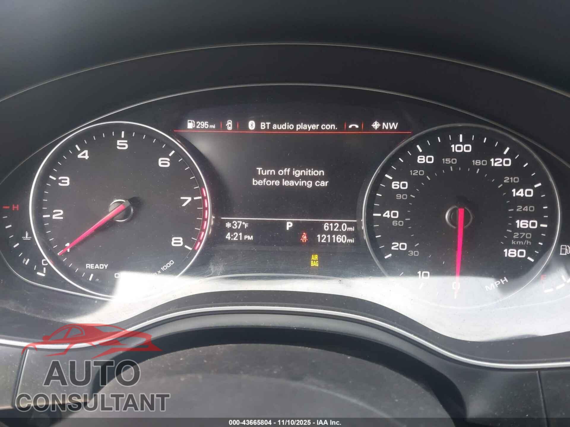 AUDI A6 2016 - WAUCFAFC5GN197907