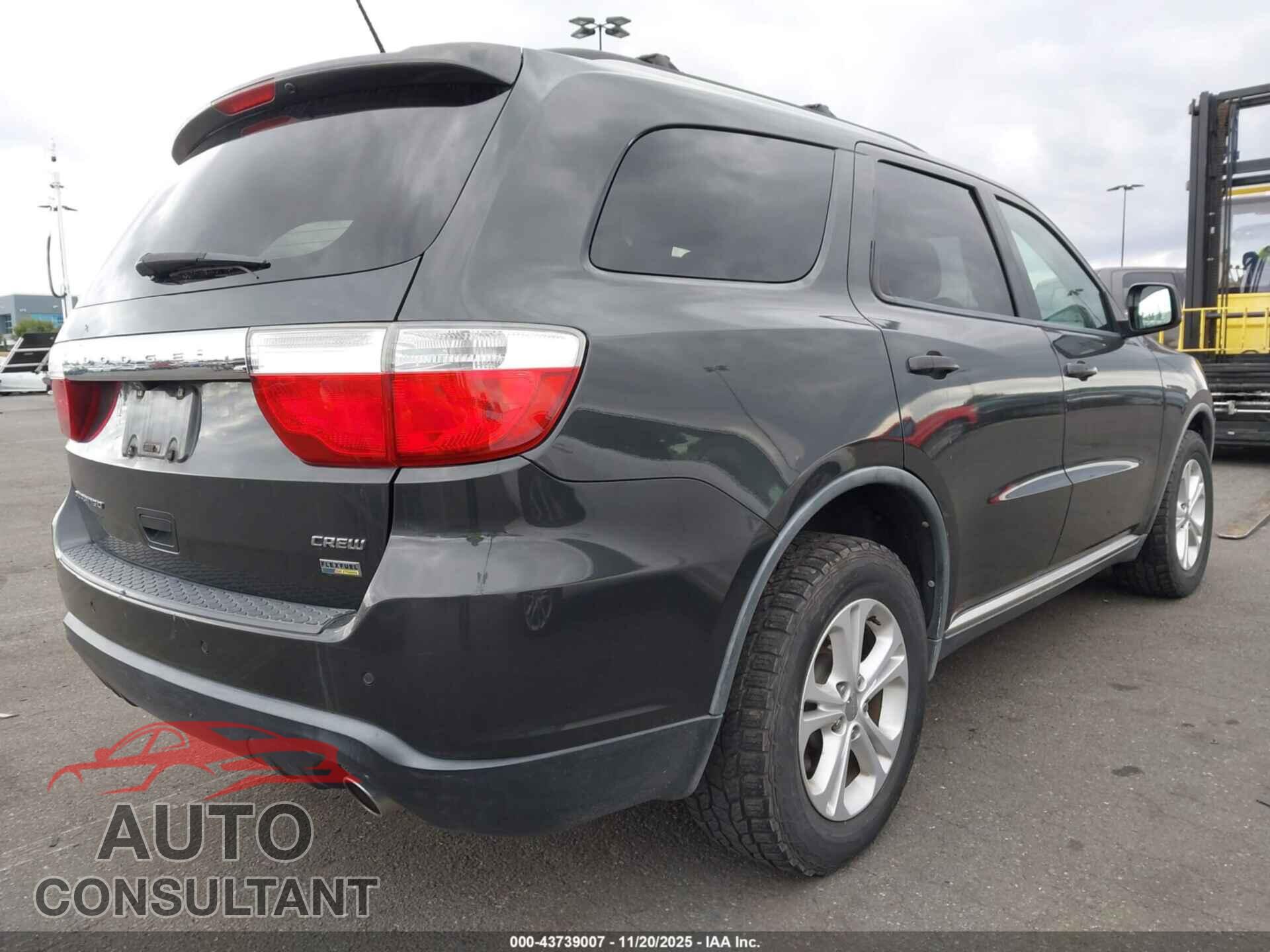 DODGE DURANGO 2011 - 1D4RD4GGXBC732064