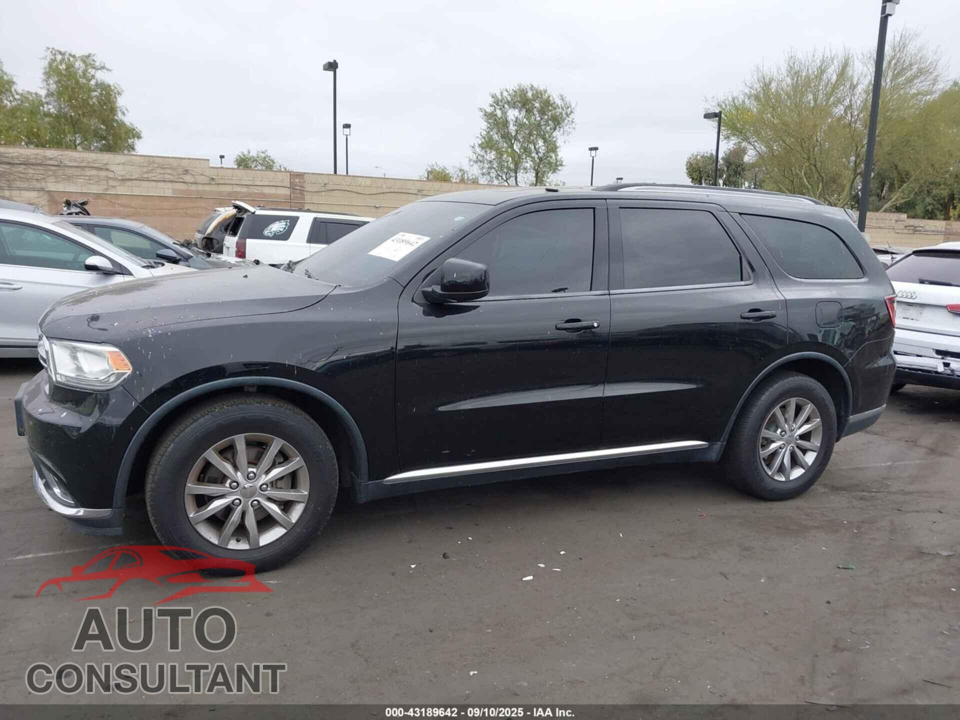 DODGE DURANGO 2017 - 1C4RDHAG4HC709191
