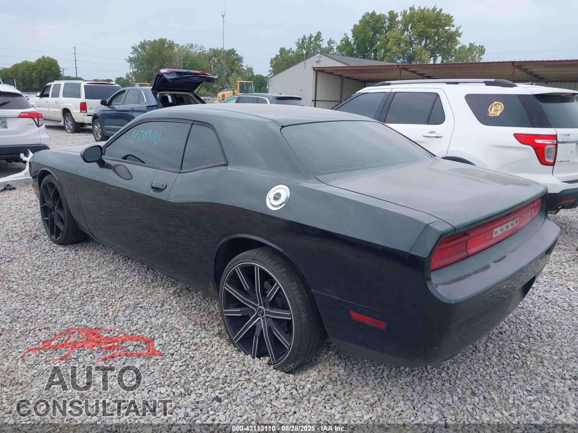 DODGE CHALLENGER 2013 - 2C3CDYAG6DH607747