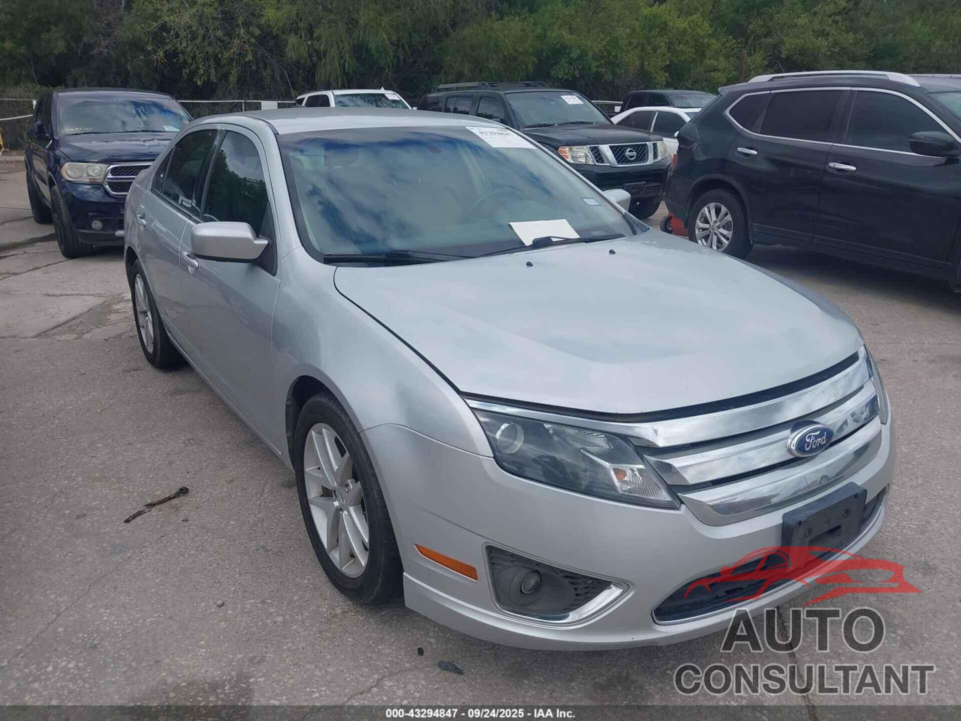 FORD FUSION 2011 - 3FAHP0JA1BR210749
