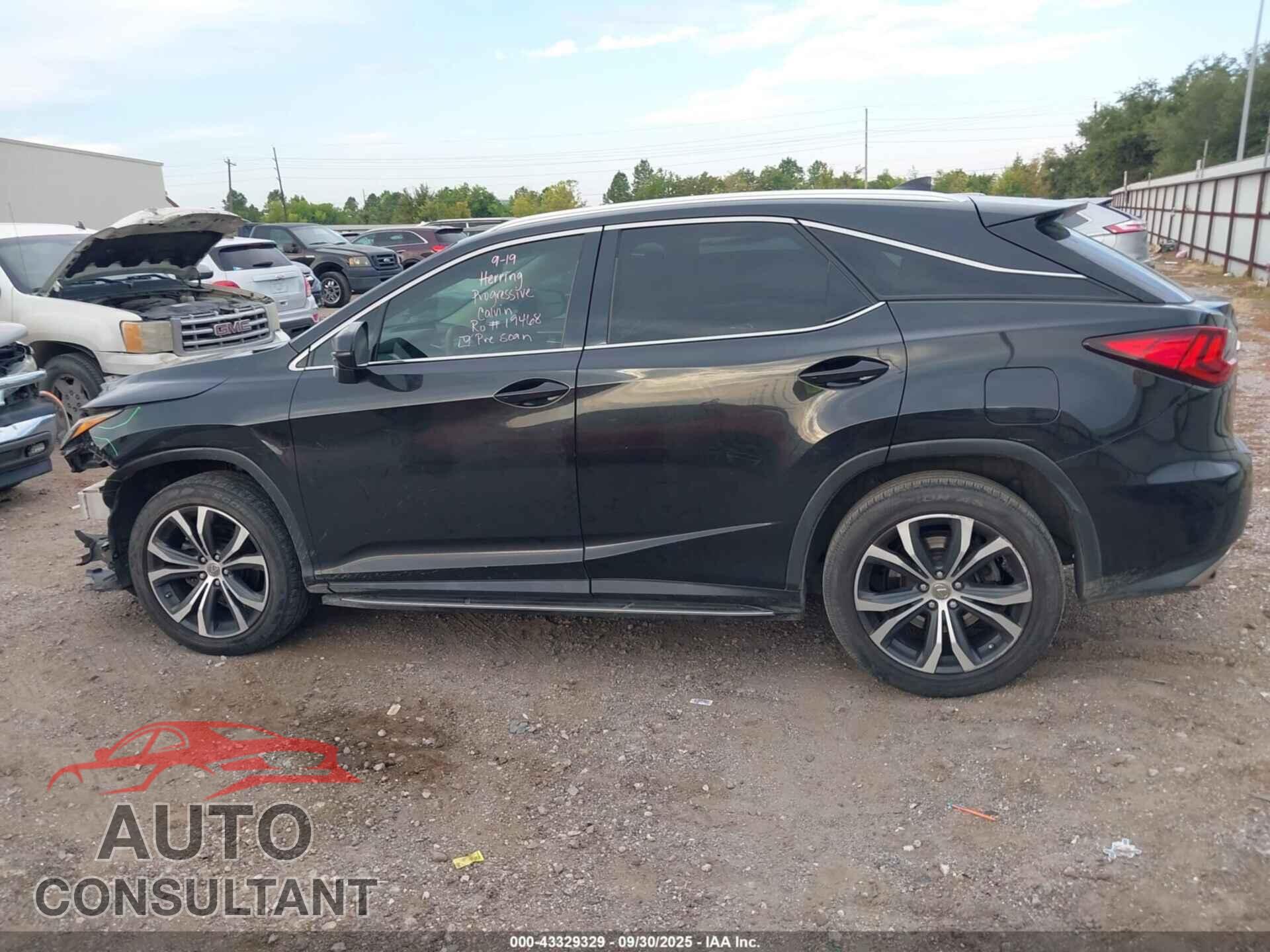 LEXUS RX 350 2017 - 2T2ZZMCA7HC059133