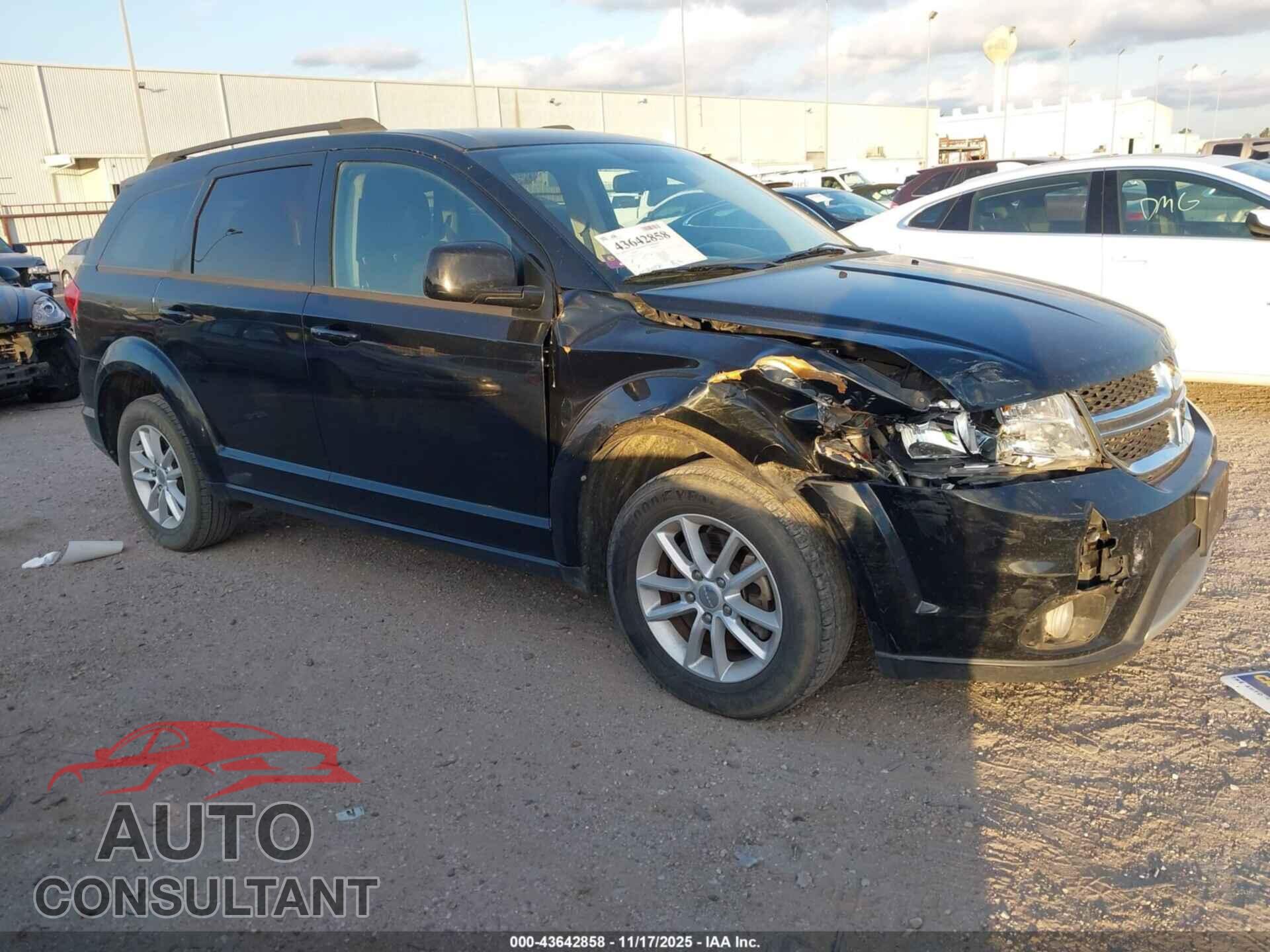 DODGE JOURNEY 2015 - 3C4PDCBG9FT742214