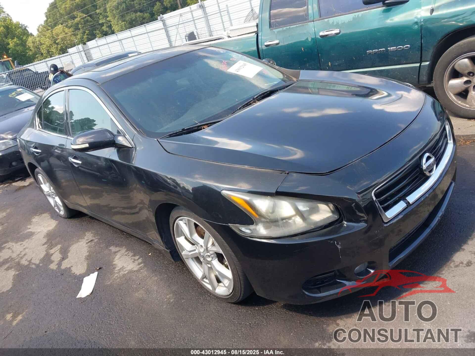 NISSAN MAXIMA 2012 - 1N4AA5AP1CC822339