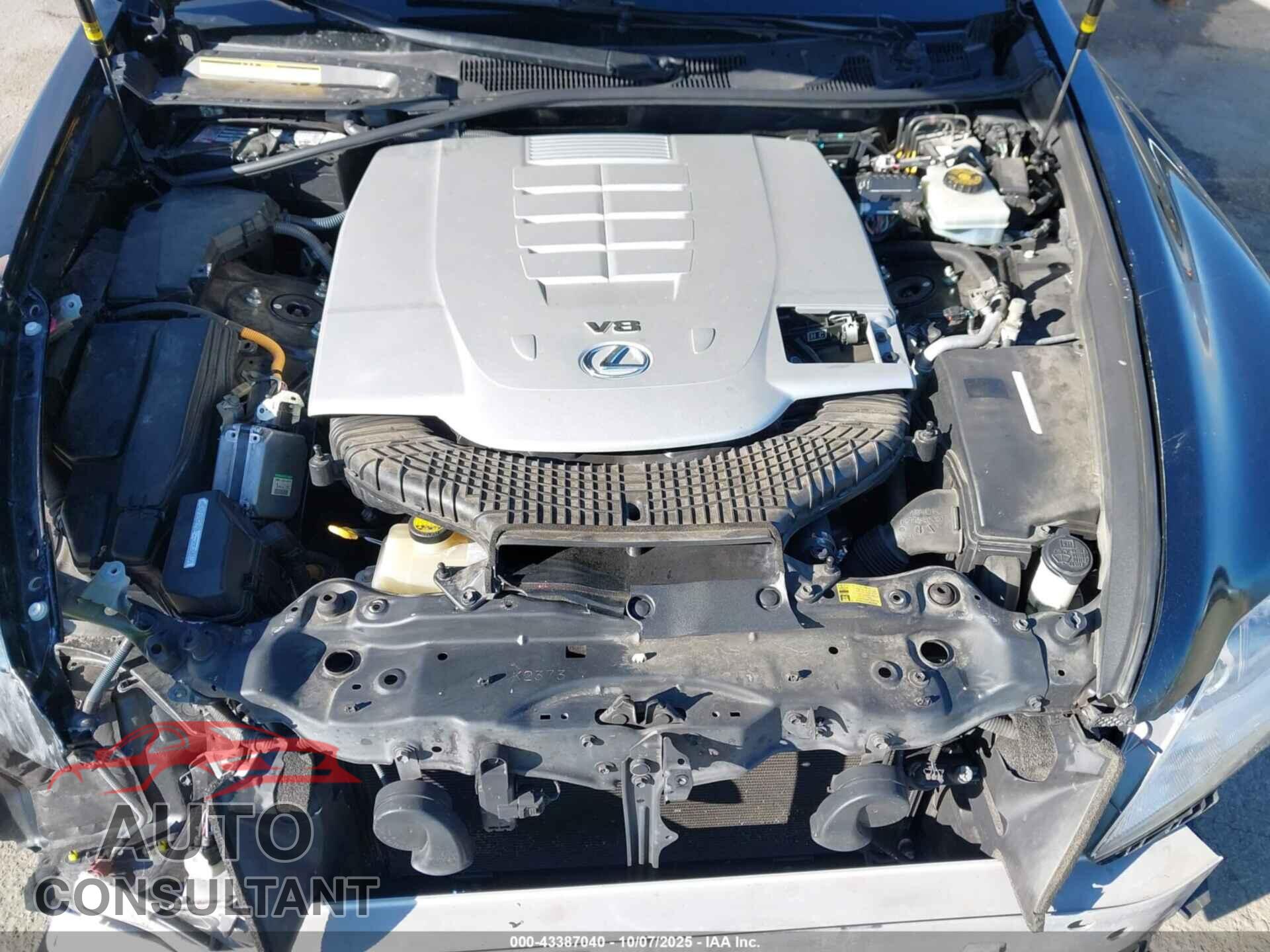 LEXUS LS 460 2011 - JTHBL5EF1B5102518