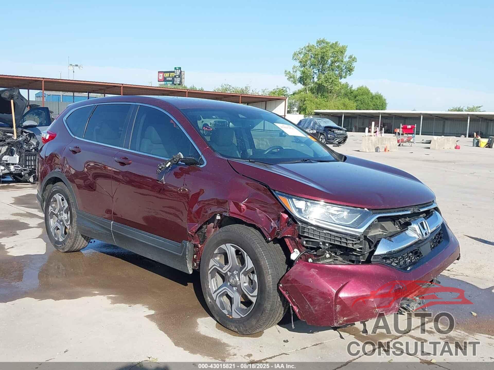 HONDA CR-V 2018 - 7FARW1H83JE024984