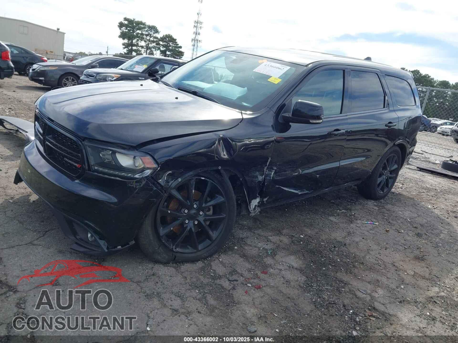 DODGE DURANGO 2017 - 1C4RDHDG3HC748365