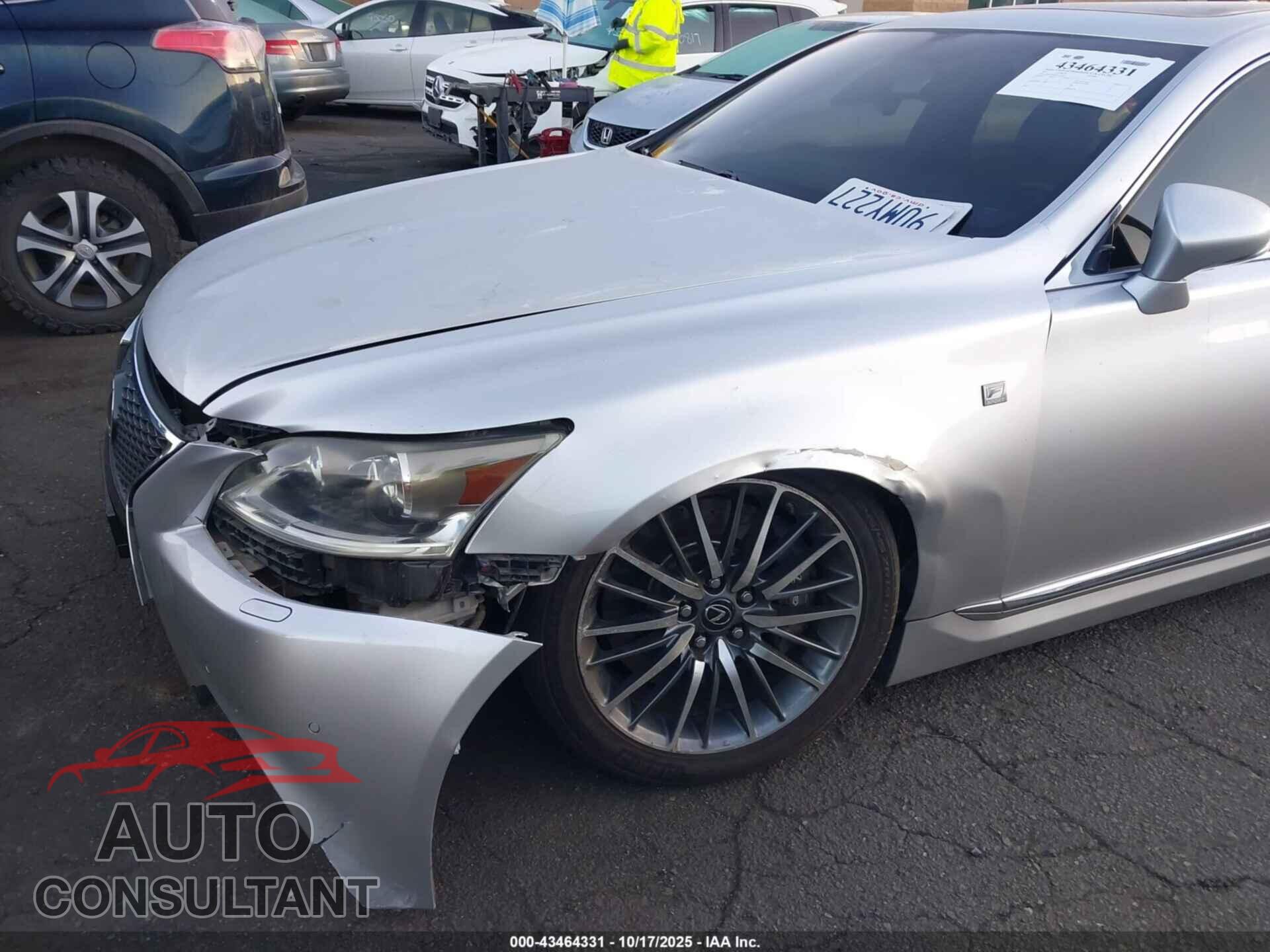 LEXUS LS 460 2013 - JTHBL5EF9D5117352