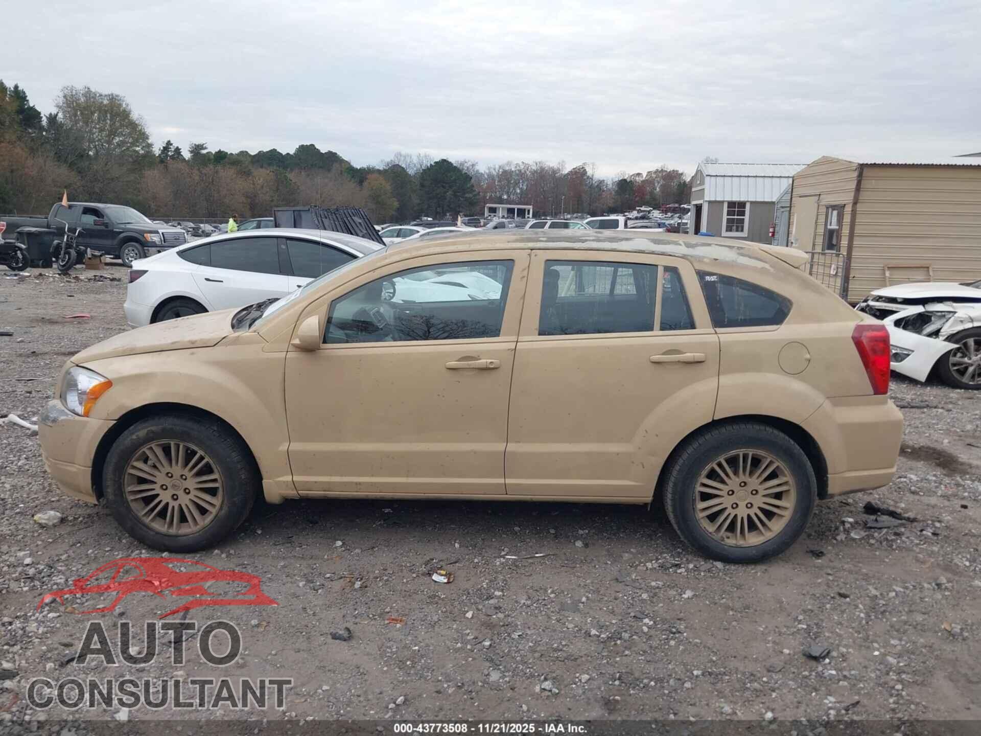DODGE CALIBER 2012 - 1C3CDWBA9CD511380