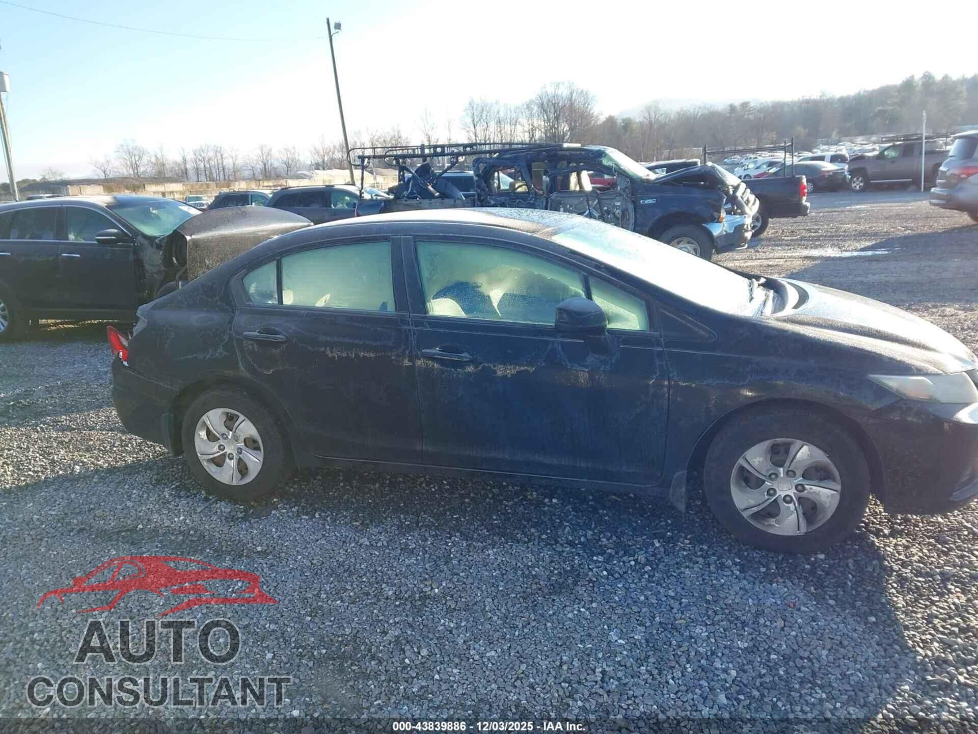 HONDA CIVIC 2013 - 19XFB2F5XDE006730