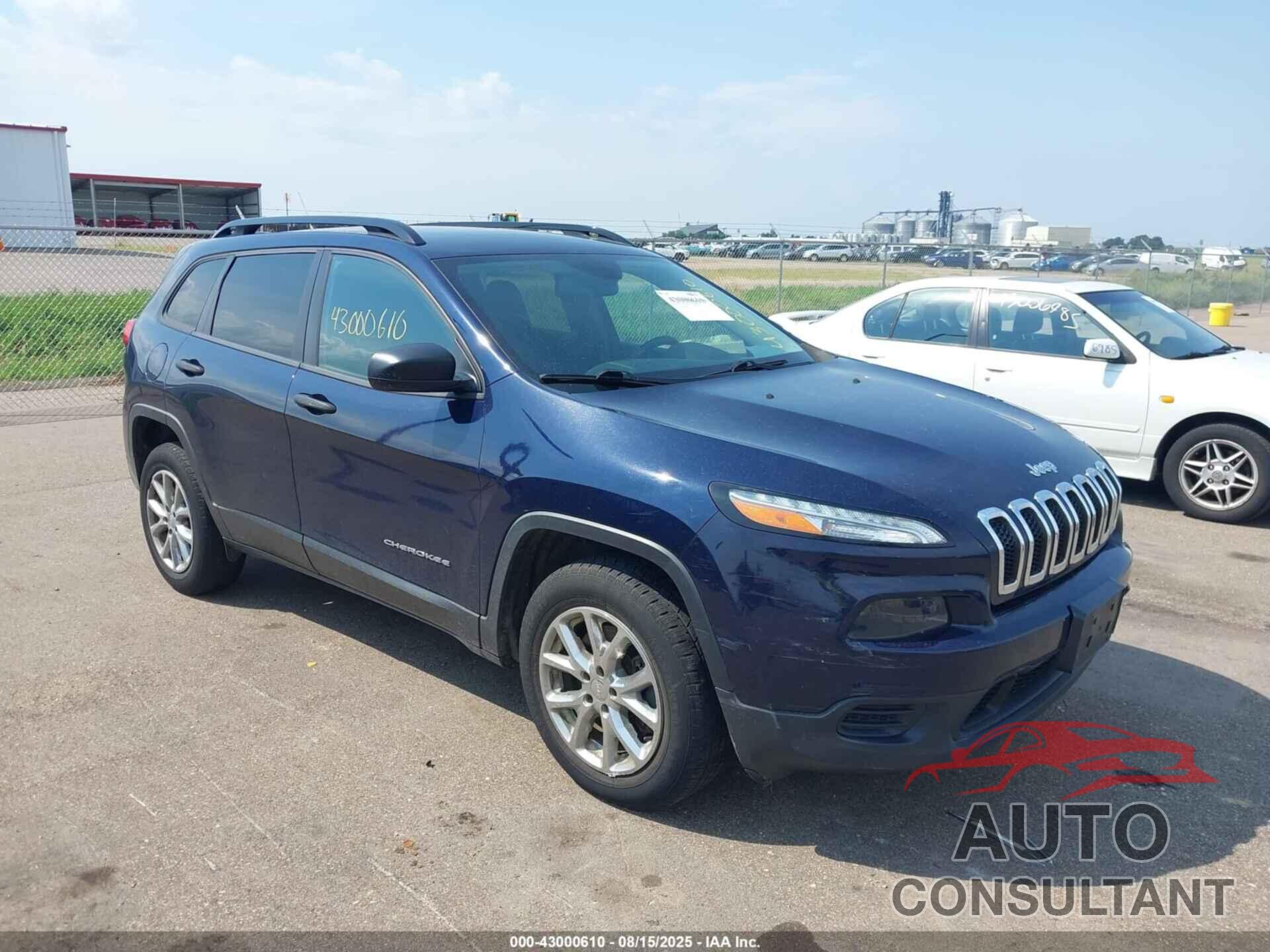 JEEP CHEROKEE 2016 - 1C4PJMAB3GW192993