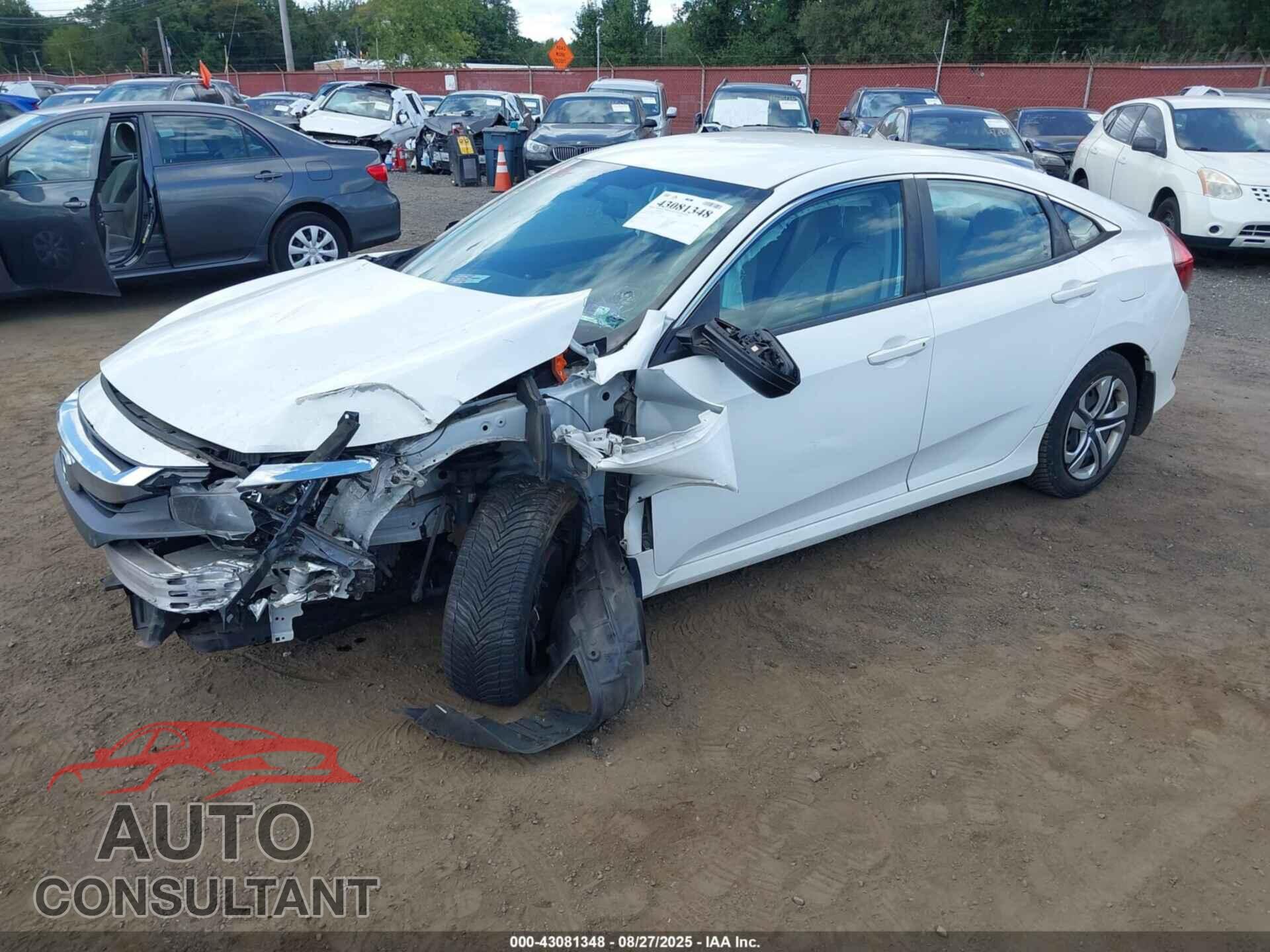HONDA CIVIC 2017 - 19XFC2F59HE209238