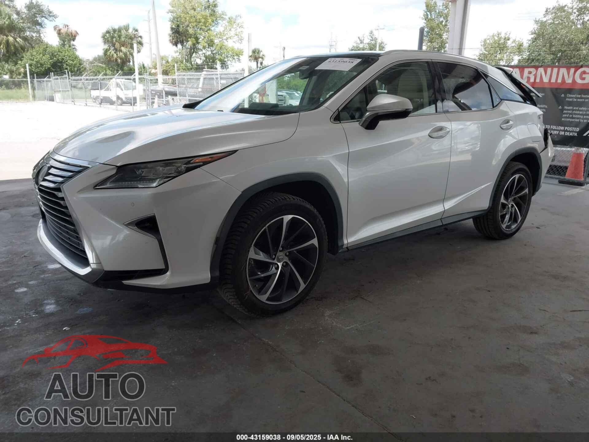 LEXUS RX 350 2017 - 2T2ZZMCA4HC087262