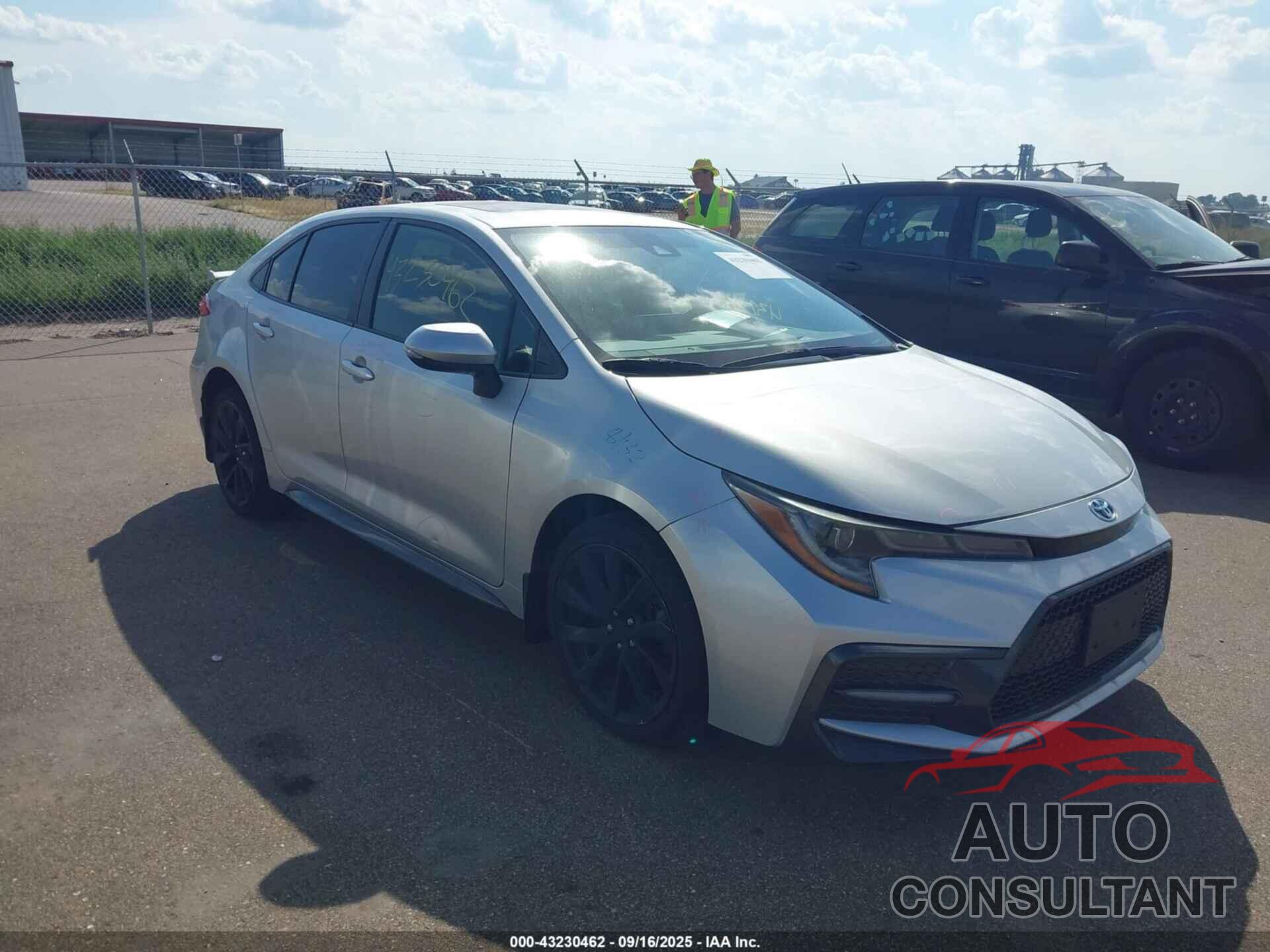 TOYOTA COROLLA 2022 - JTDP4MCE3N3512567