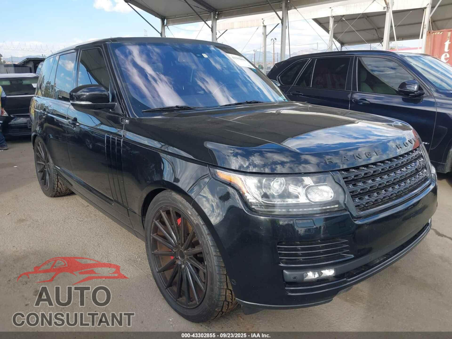LAND ROVER RANGE ROVER 2013 - SALGS2DF6DA108232