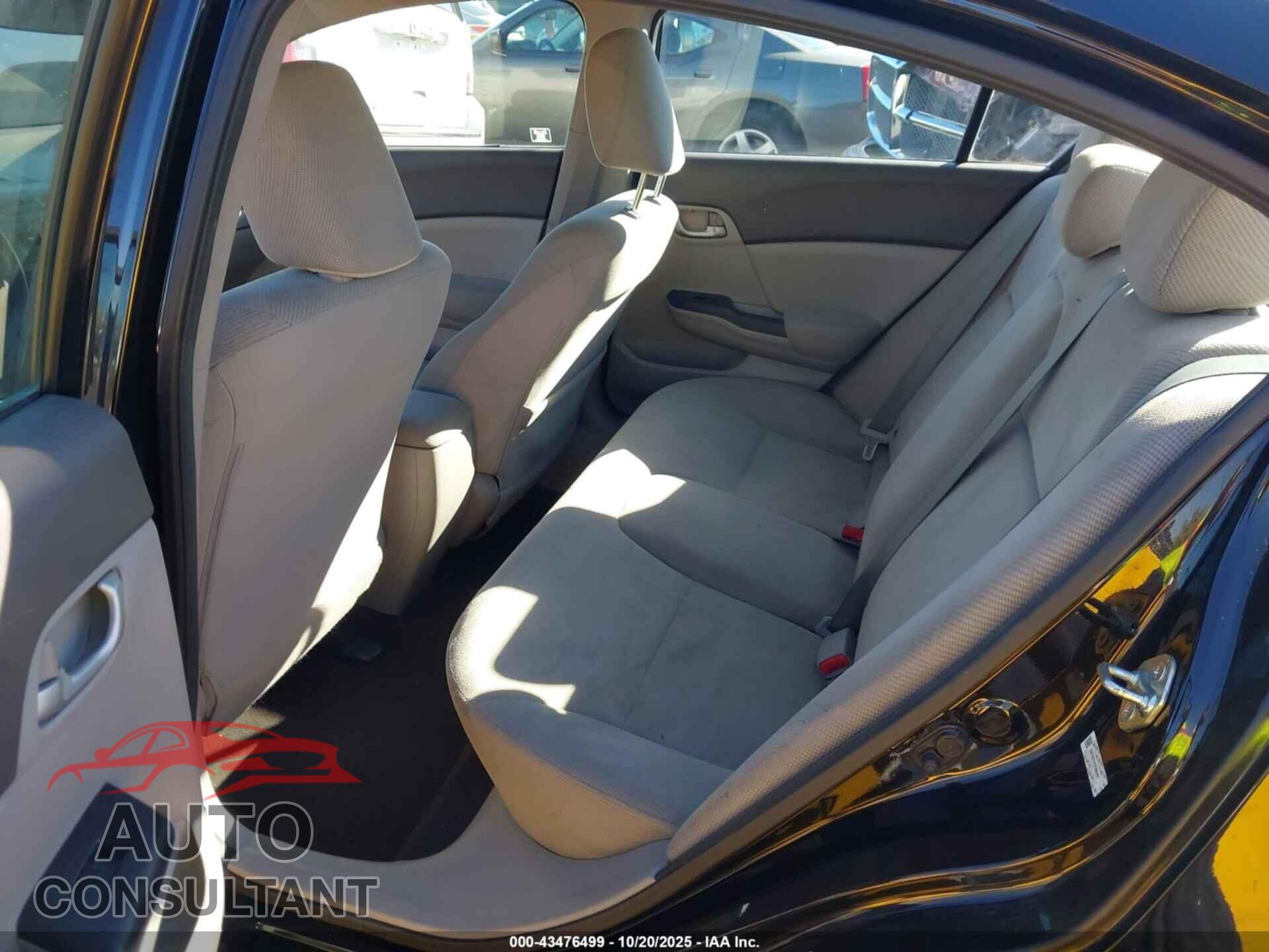 HONDA CIVIC 2012 - 19XFB2F51CE366497