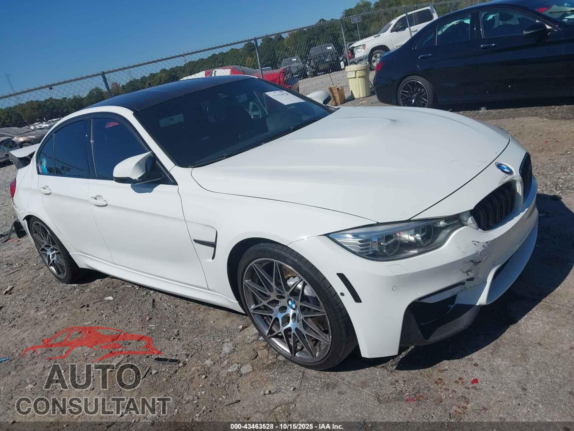 BMW M3 2017 - WBS8M9C50H5G42313