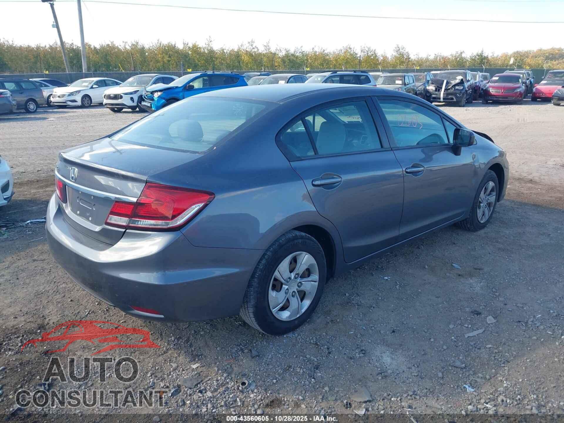 HONDA CIVIC 2014 - 19XFB2F52EE208589