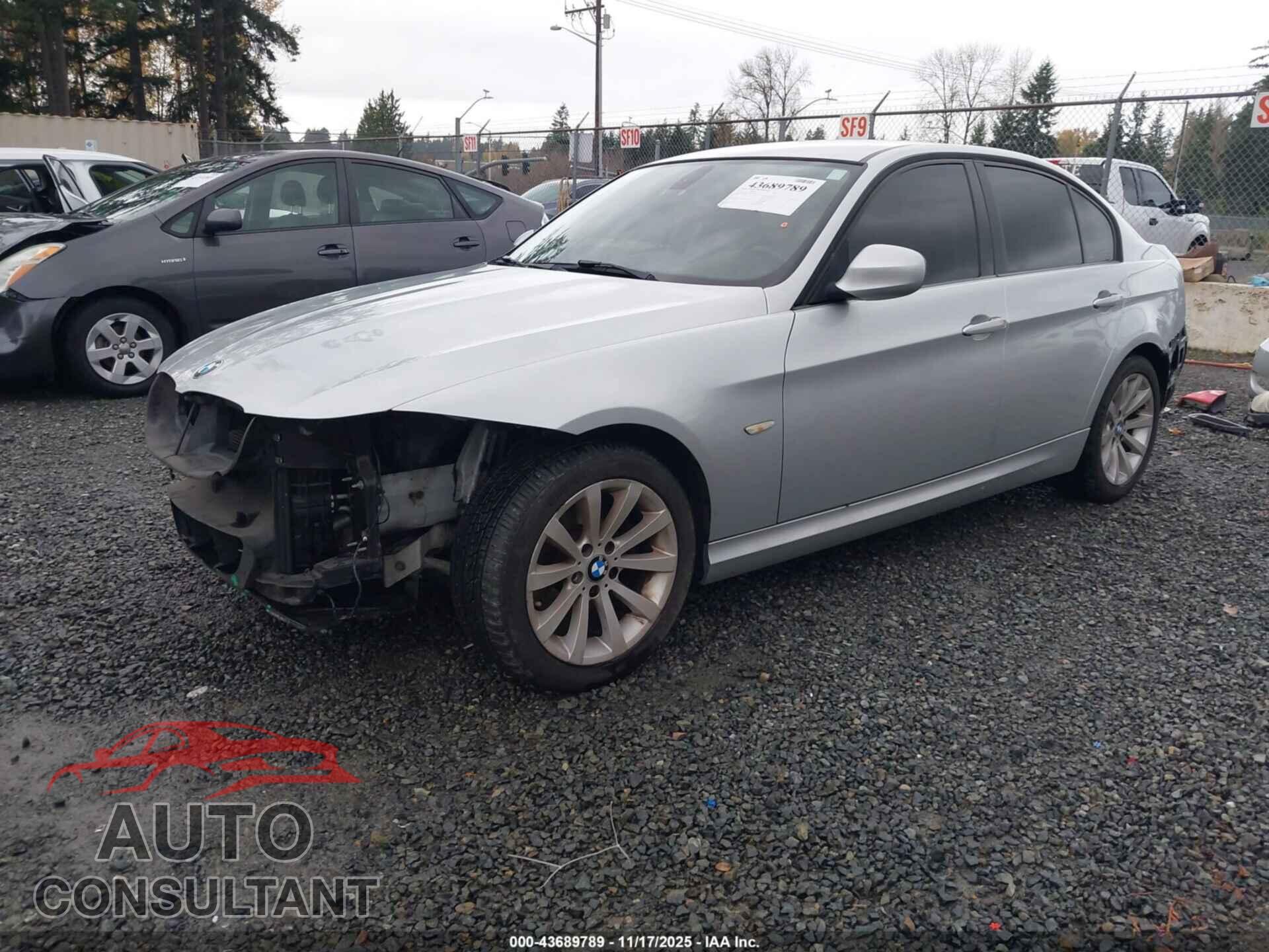 BMW 328I 2011 - WBAPH7C51BE852741