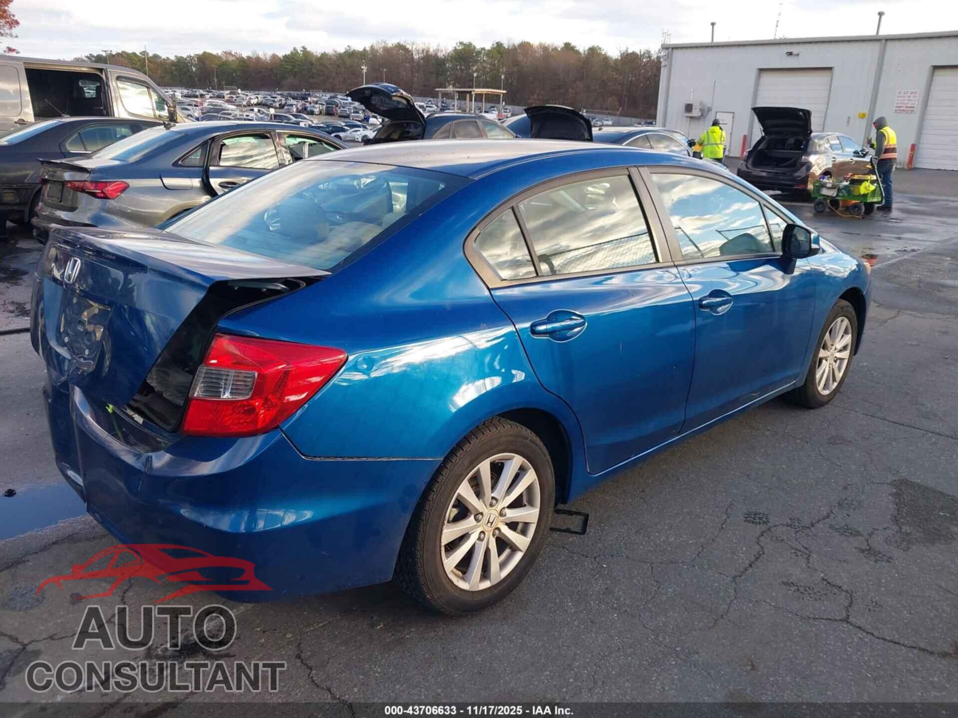 HONDA CIVIC 2012 - 2HGFB2F85CH550521