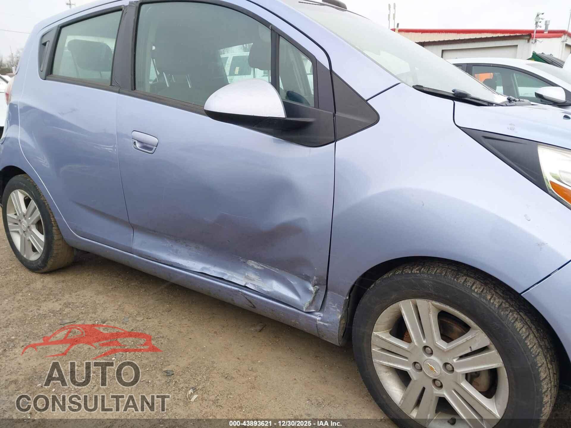 CHEVROLET SPARK 2014 - KL8CB6S98EC593191