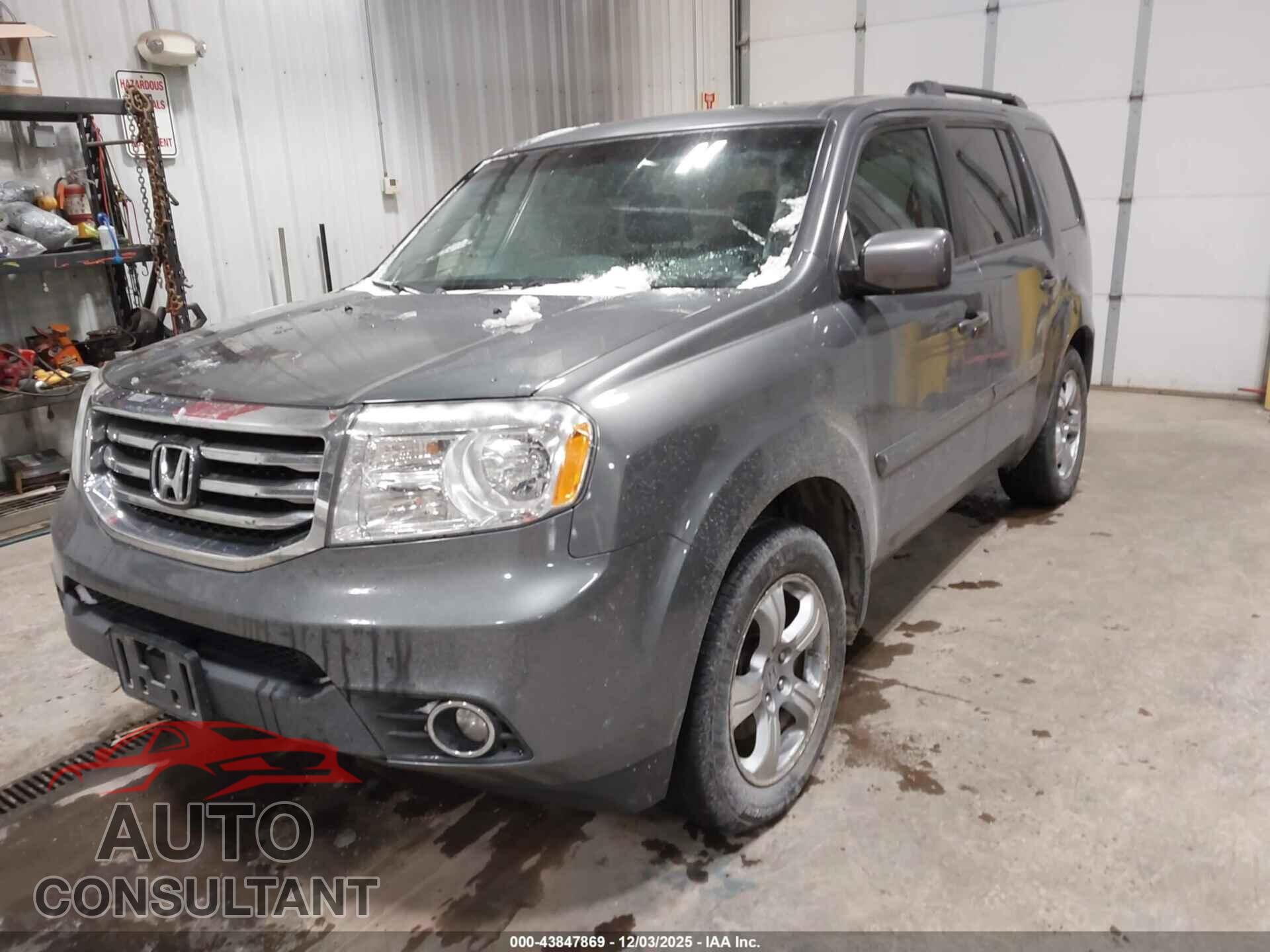 HONDA PILOT 2012 - 5FNYF4H57CB055771
