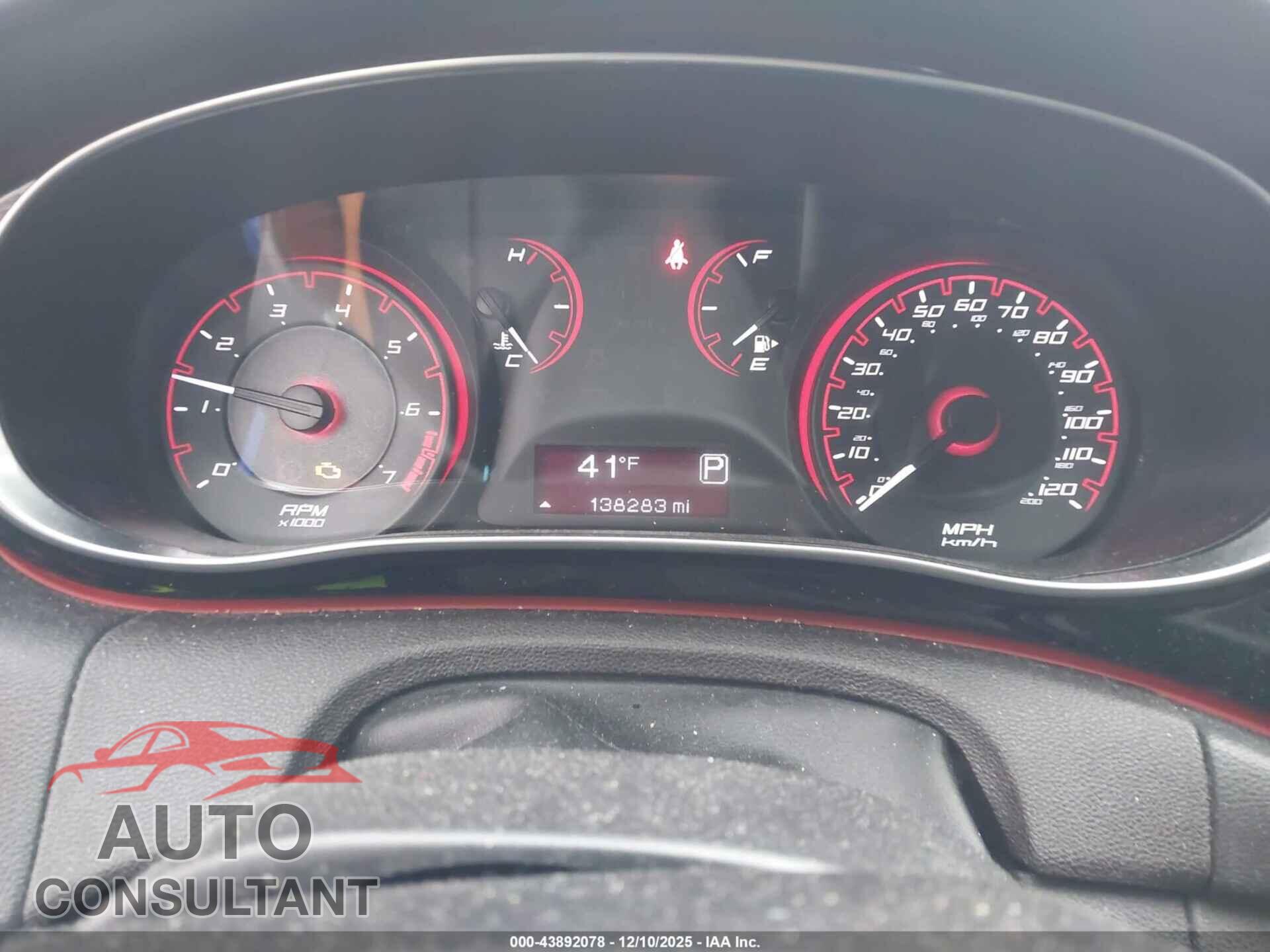 DODGE DART 2014 - 1C3CDFAA9ED738184