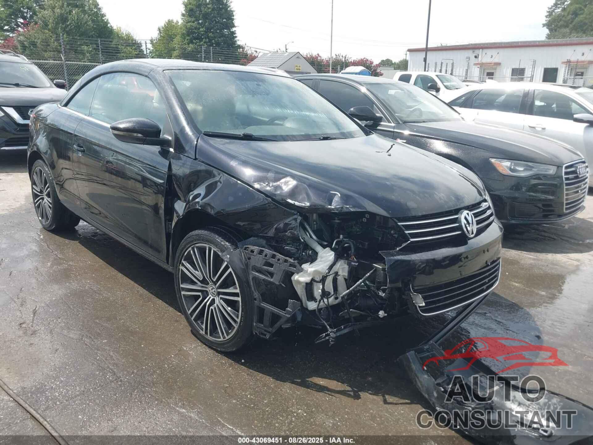 VOLKSWAGEN EOS 2014 - WVWBW8AH2EV006290