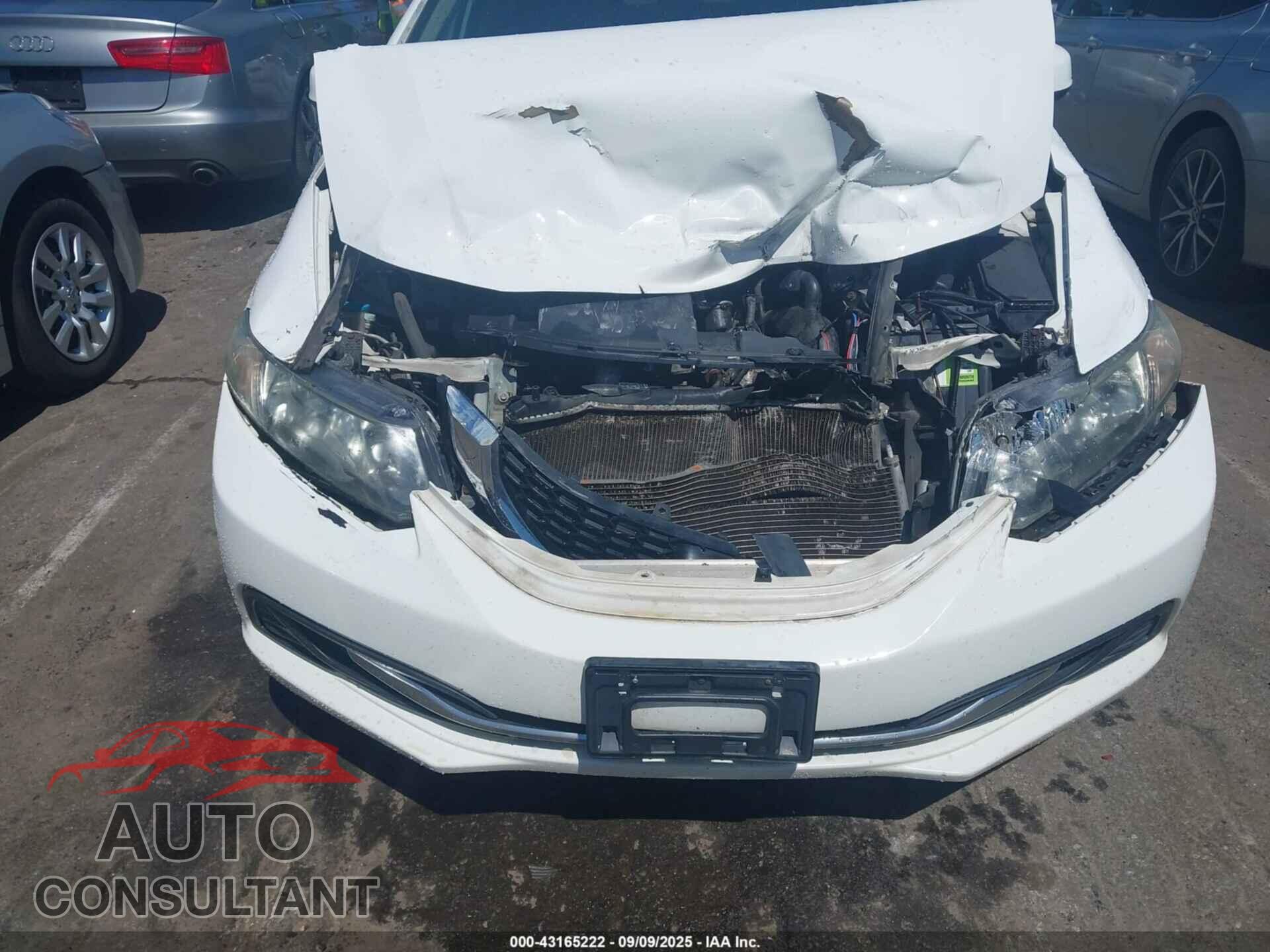 HONDA CIVIC 2013 - 19XFB2F88DE244425
