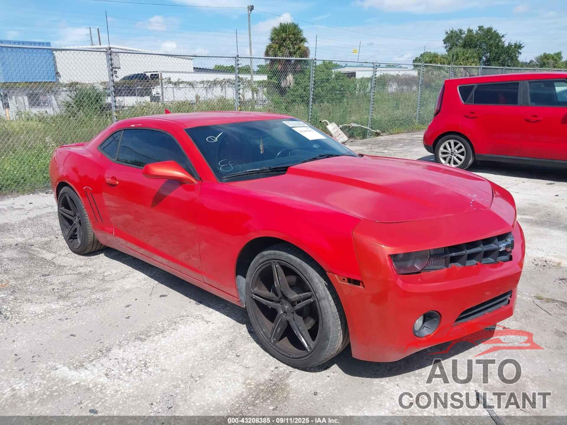CHEVROLET CAMARO 2012 - 2G1FC1E34C9190527