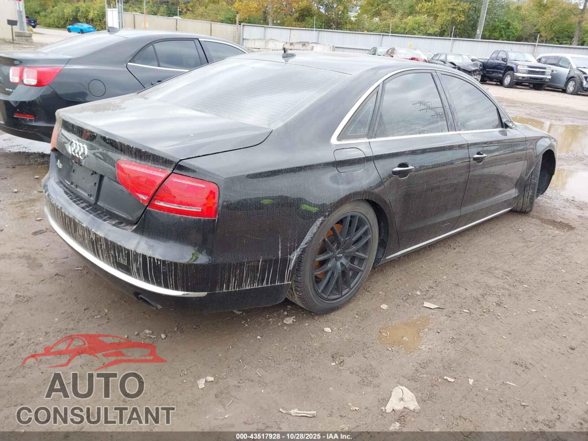 AUDI A8 2013 - WAUAGAFD5DN030391
