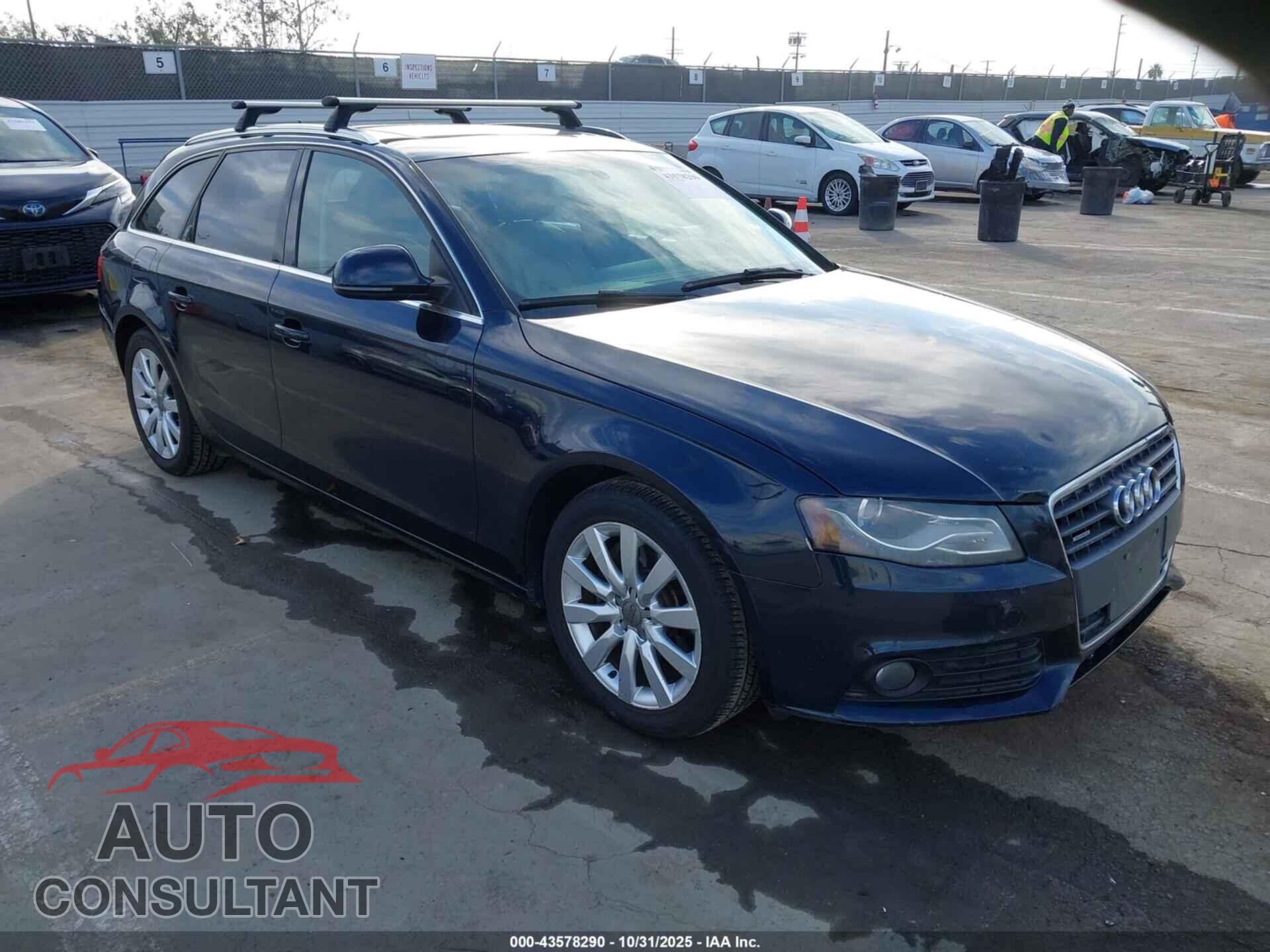 AUDI A4 2009 - WAUGF78K29A138445