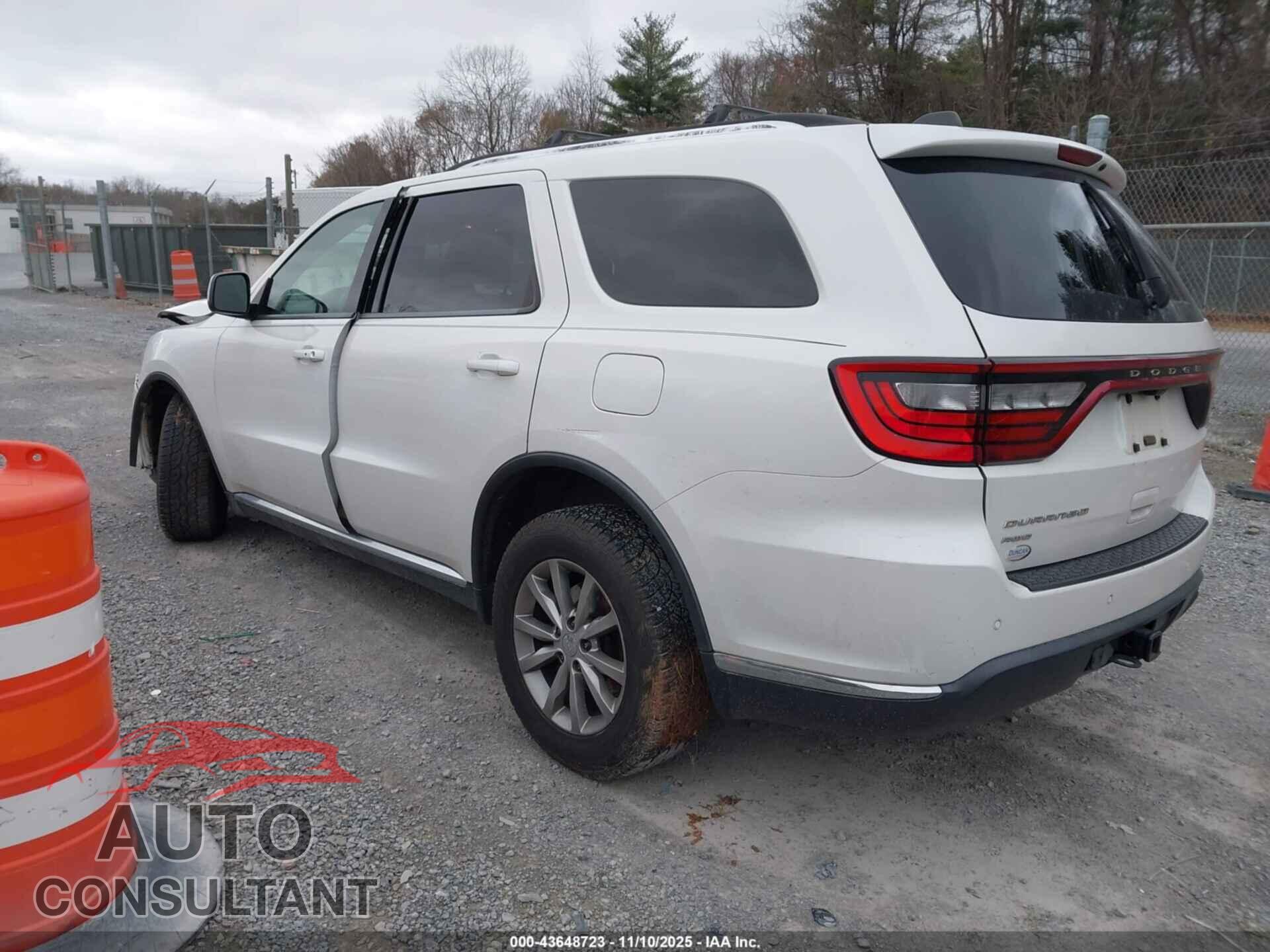 DODGE DURANGO 2017 - 1C4RDJAG8HC648113